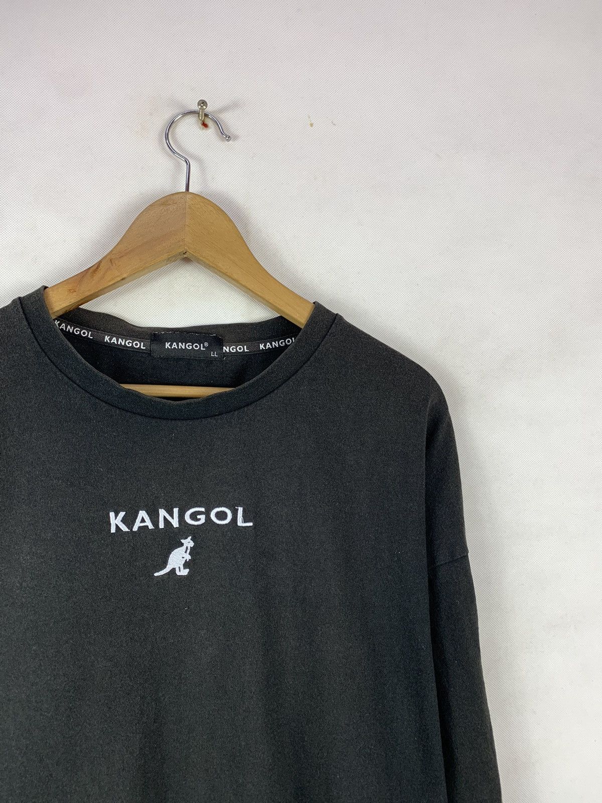 Kangol Steals! Kangol Center Logo Embroided Tee Size US XL / EU 56 / 4 - 2 Thumbnail