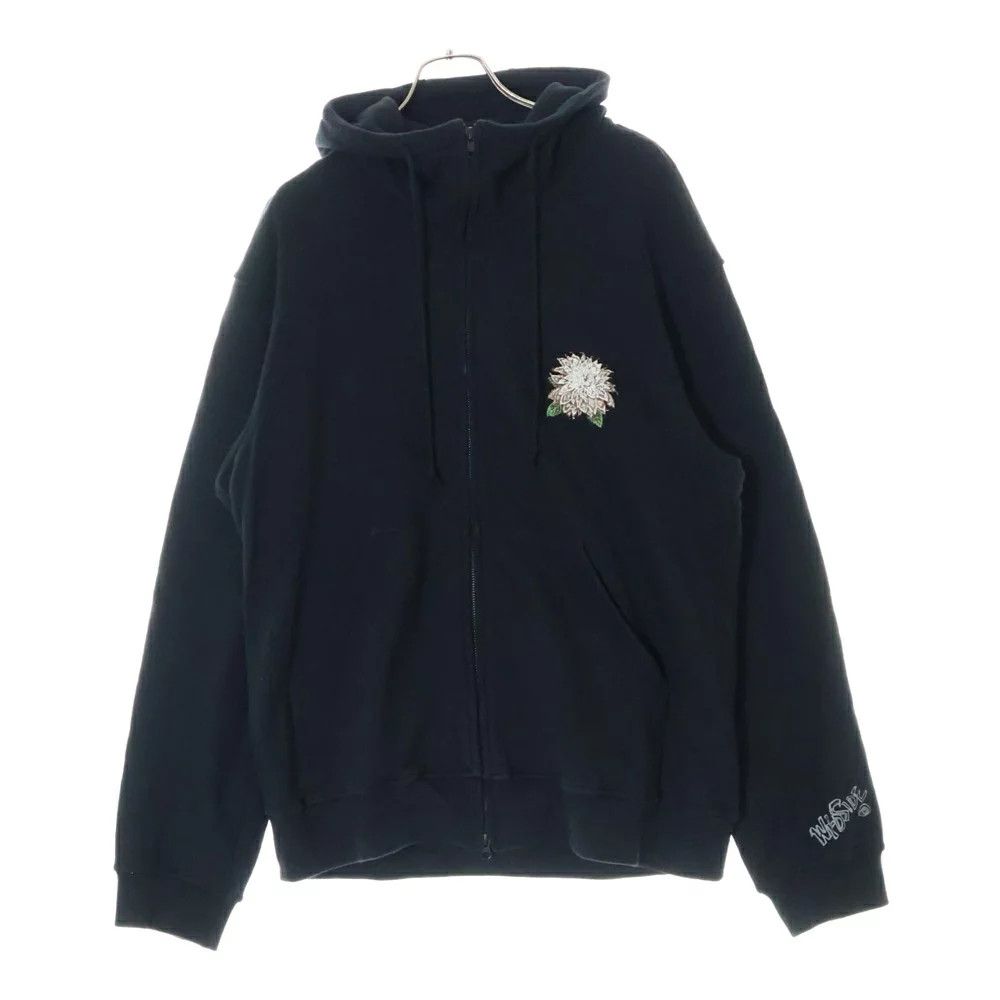 Yohji Yamamoto WILDSIDE YOHJI YAMAMOTO //Embroidery Dahlia Zip Hoodie Size US L / EU 52-54 / 3 - 1 Thumbnail