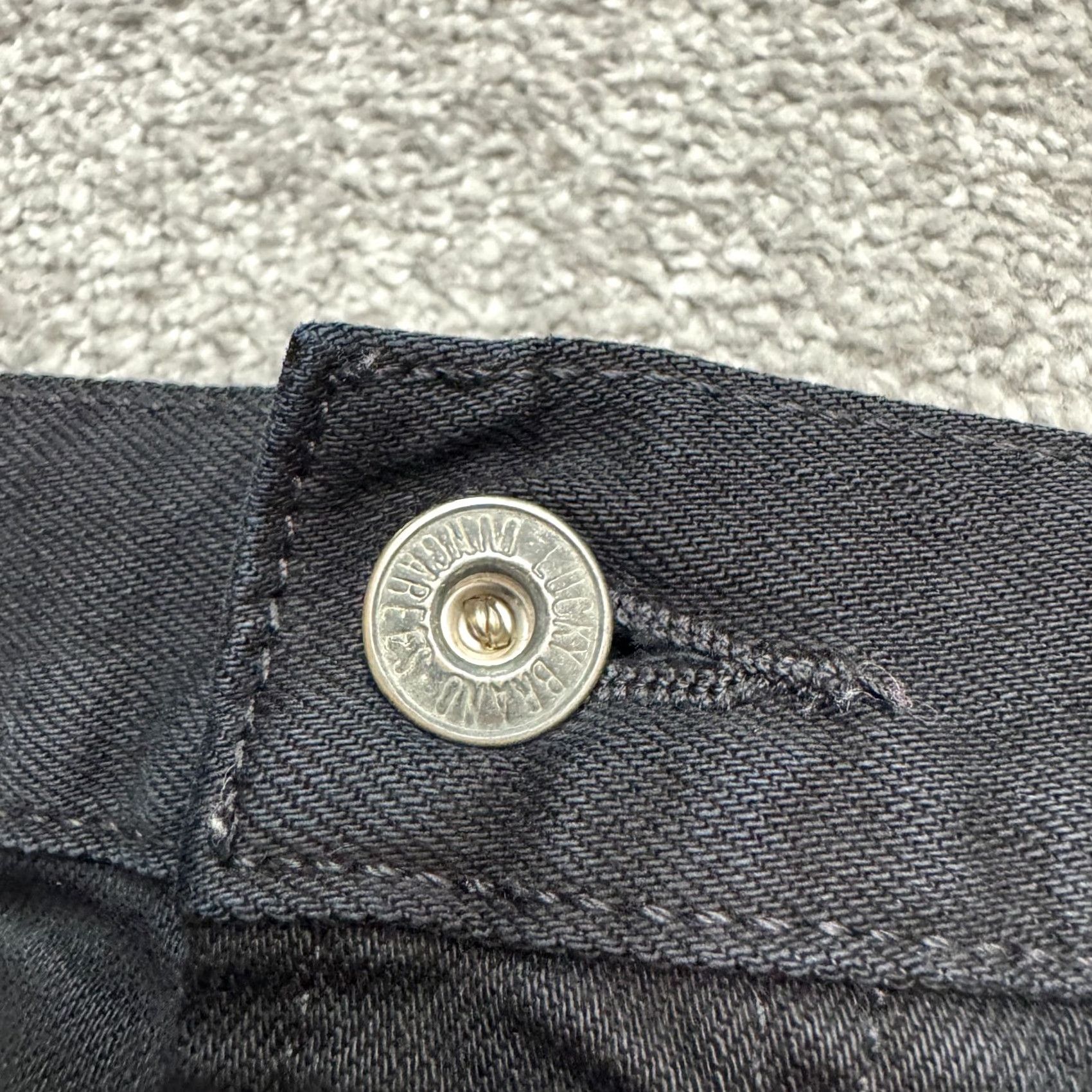 Lucky Brand Lucky Brand Sundown Bootcut Denim Jeans Women 32x31 Black Mid Rise Cotton Casual Jeans Womens Black 90s City Streetwear Boots? Size 24" / US 00 / IT 34 - 3 Thumbnail