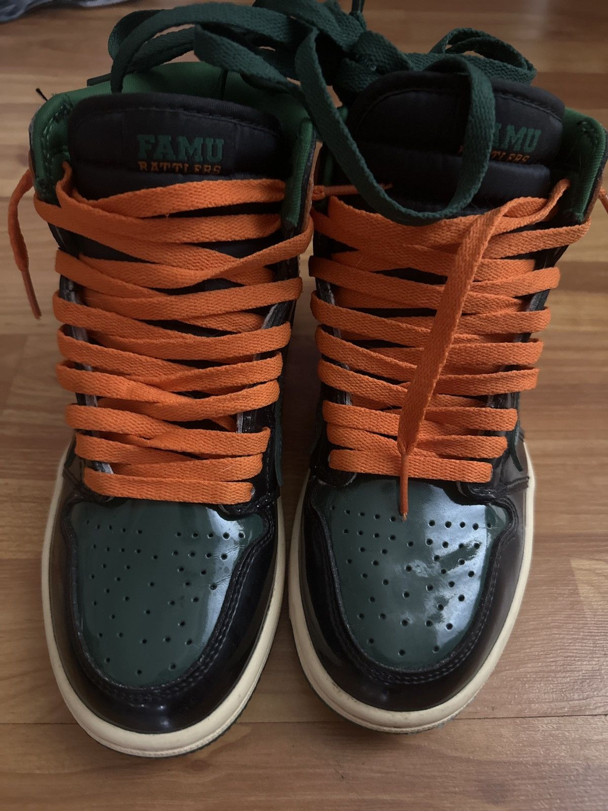 Other KIY HIGH TOP SNEAKERS - FAMU RATTLERS Size US 4.5 / IT 34.5 - 3 Thumbnail