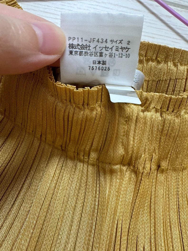 Issey Miyake issey miyake size:2 Yellow pleated pants Size 42" / US 20 - 4 Thumbnail