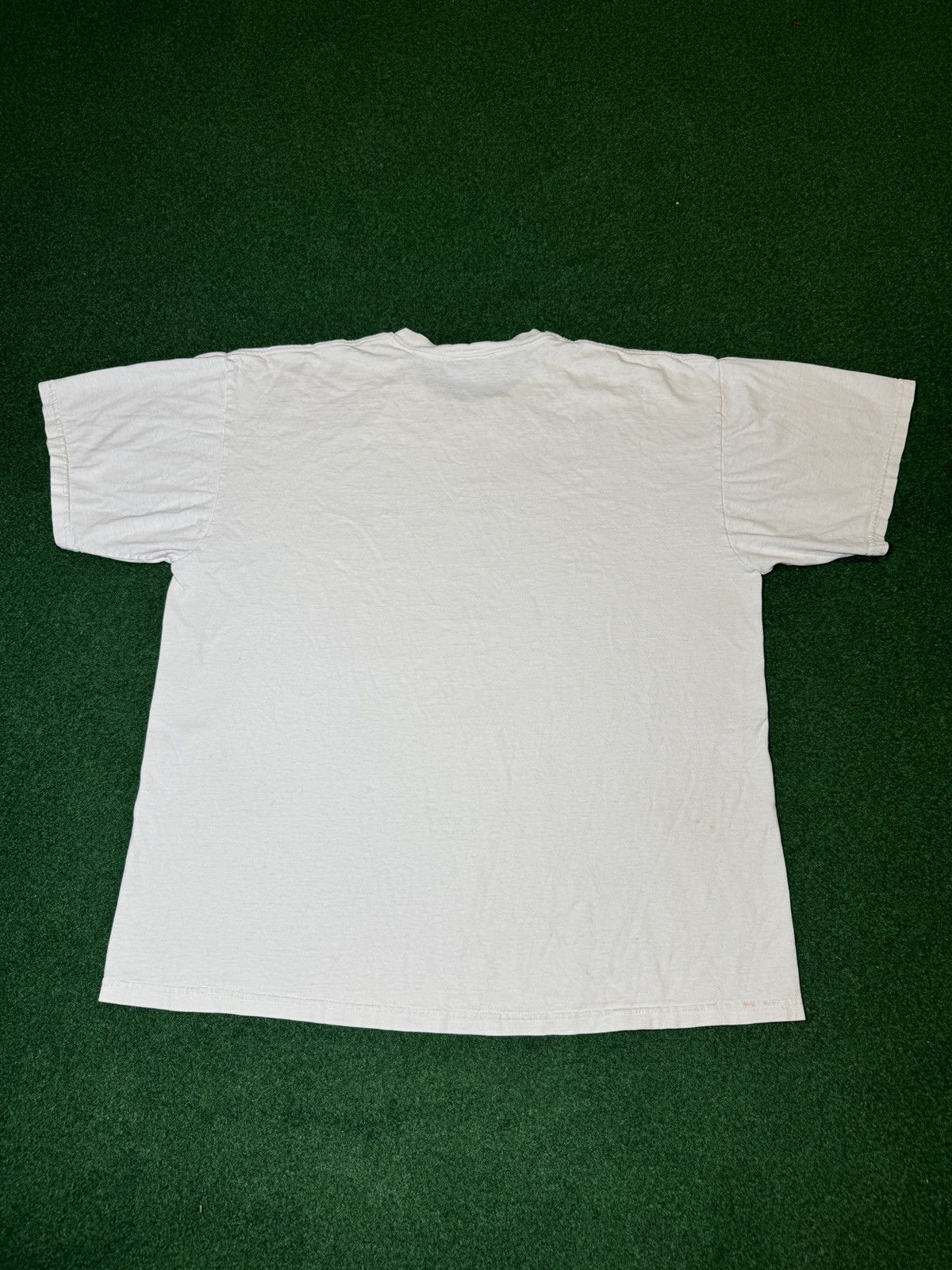 Nike × Vintage Vintage 90s Nike Just Do It USA Made Baggy Boxy T Shirt Size US L / EU 52-54 / 3 - 4 Thumbnail