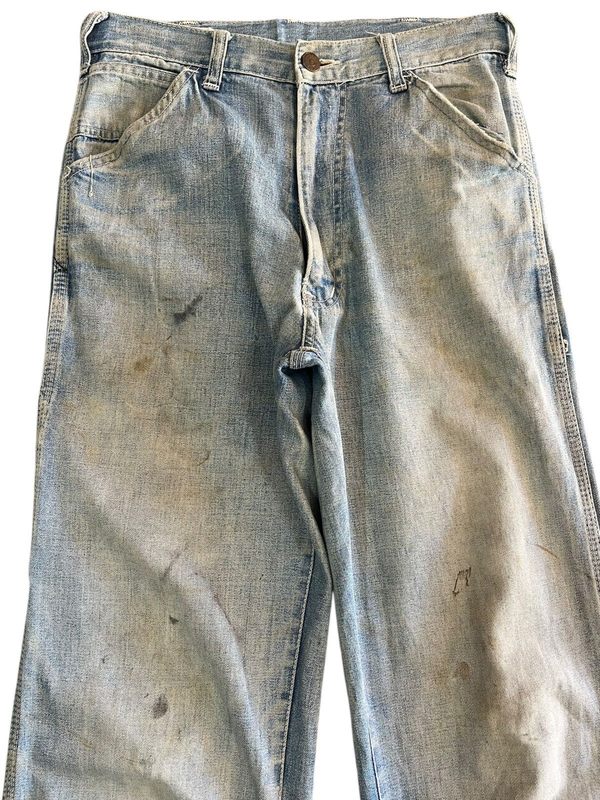 Edwin × Garment Reproduction of Workers Vintage Edwin Carpenter Mudwash Denim Size US 28 / EU 44 - 2 Thumbnail