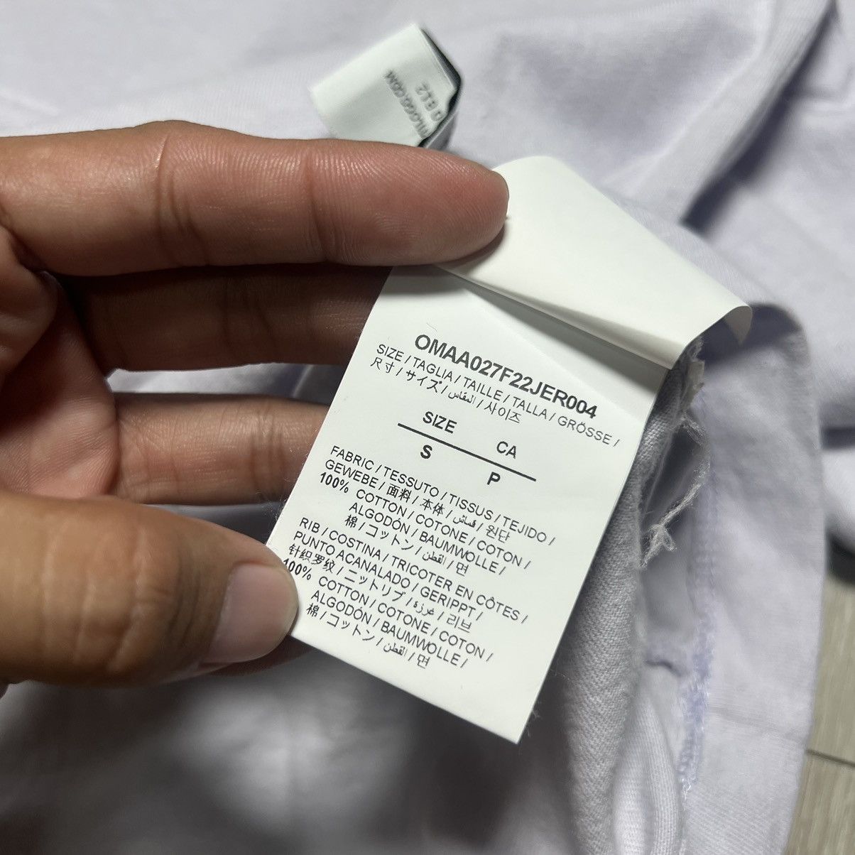 Off-White Off-White Caravaggio Arrow Tee Size US S / EU 44-46 / 1 - 7 Thumbnail