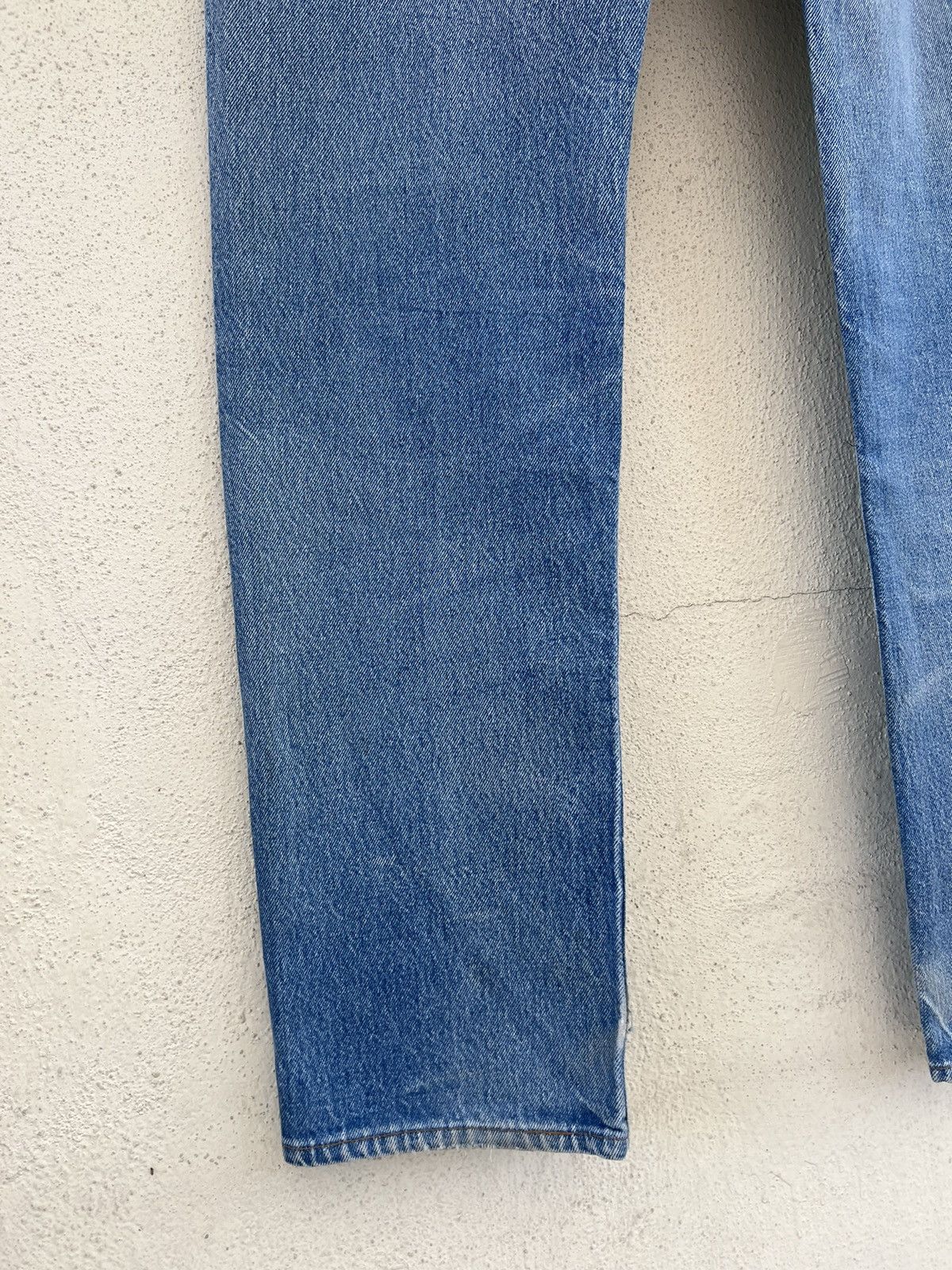 Levi's Vintage 80s Levi’s 501 Distressed Faded Blue Denim Jeans Size US 30 / EU 46 - 16 Thumbnail