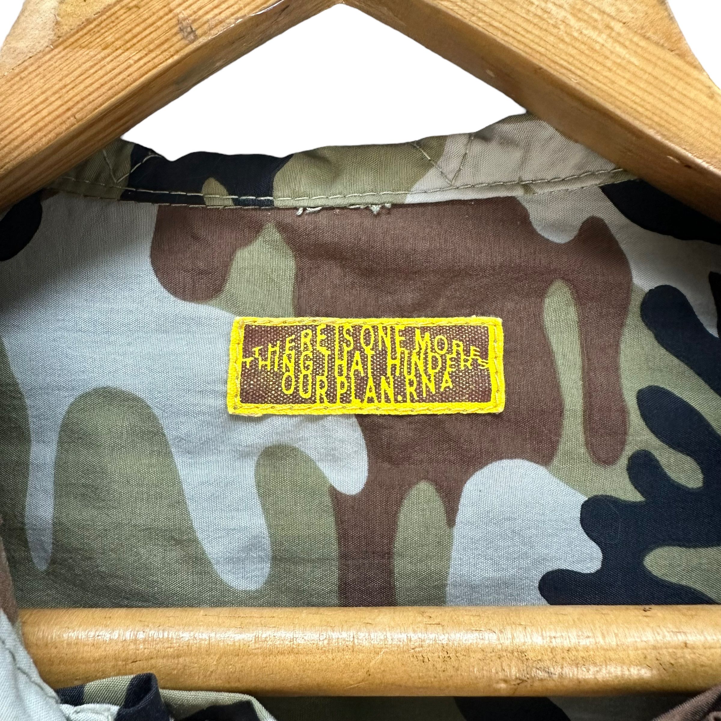 Japanese Brand RNA MADE IN JAPAN CAMO PULLOVER HOODIE # Size M / US 6-8 / IT 42-44 - 7 Thumbnail