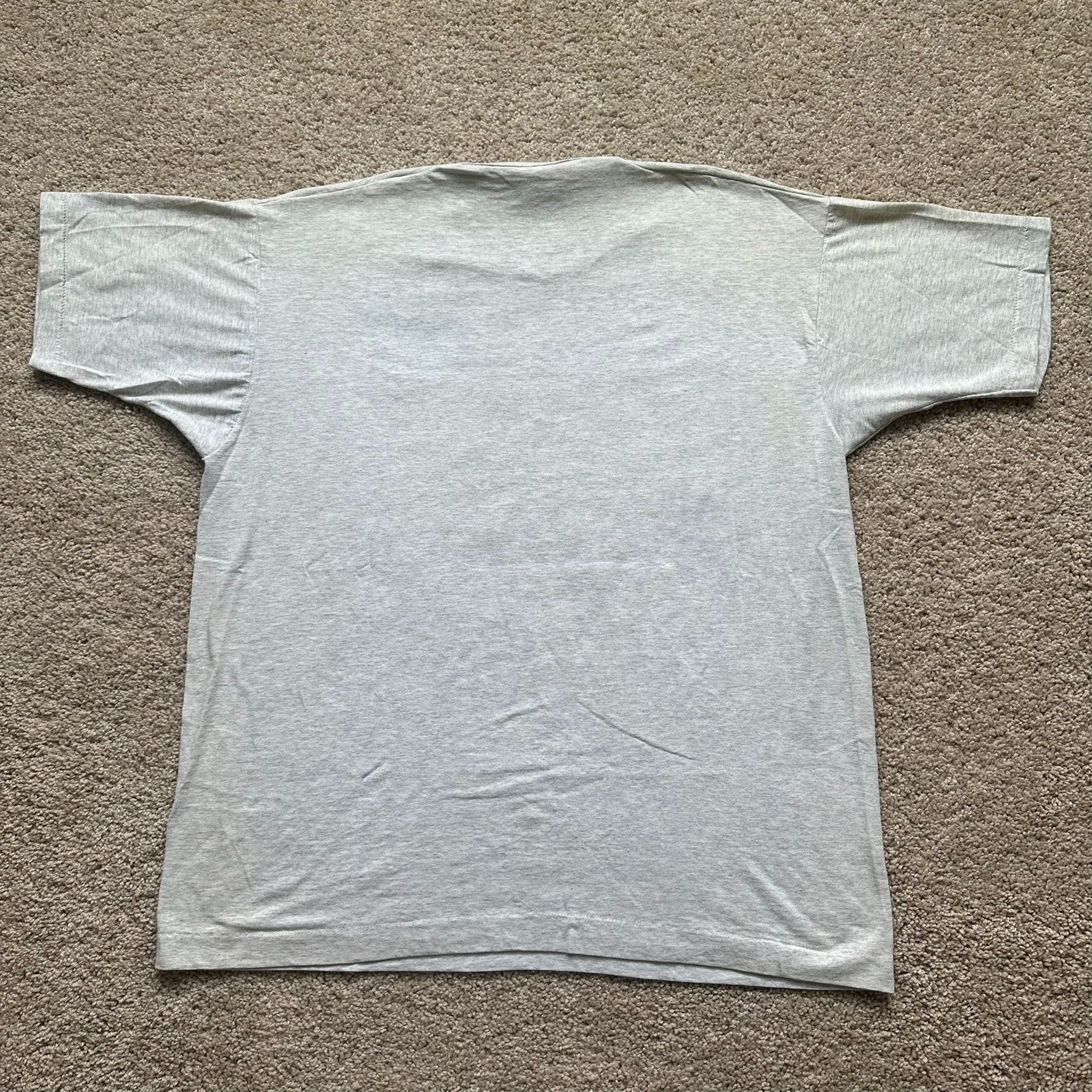 Fruit Of The Loom Vintage 90s Trashman Whoop Ass T-Shirt Skater Single Stitch Size US XL / EU 56 / 4 - 5 Thumbnail