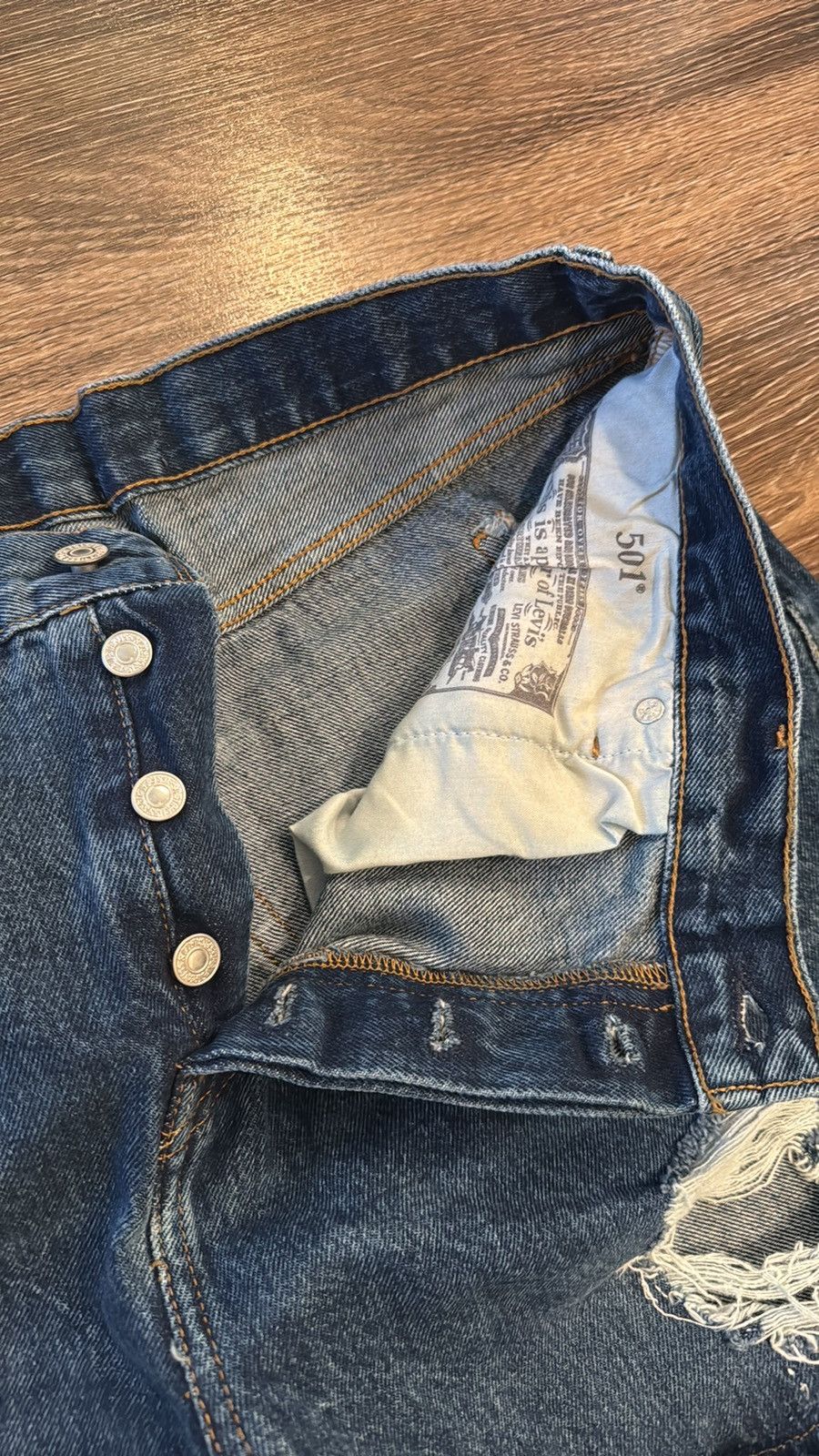 Levi's Levi’s 501 Shorts Size 36" / US 14 / IT 50 - 2 Thumbnail