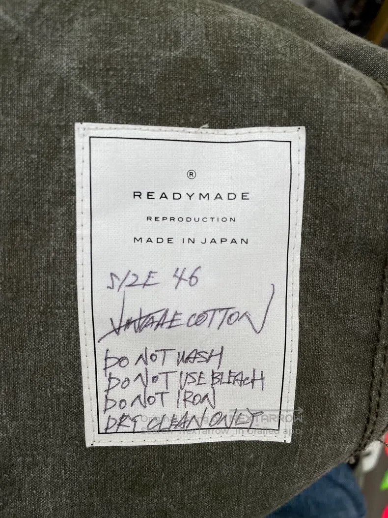 READYMADE Ready Made Military Green Jacket, Double Arm Pattern, Stan Size US S / EU 44-46 / 1 - 5 Thumbnail