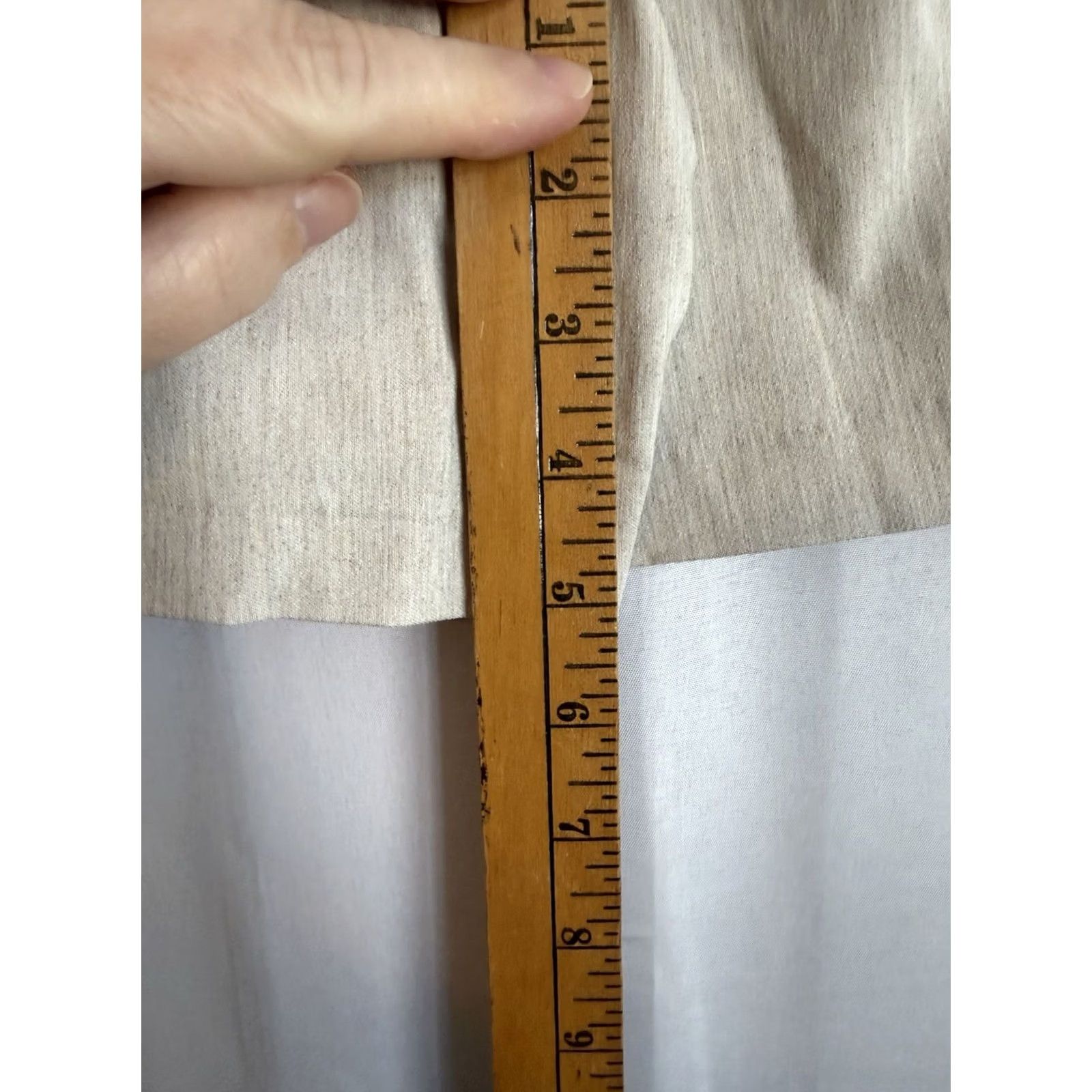 Vintage Maurices Women's XL Sailor Shorts Tan Linen Look Coastal Casual Size 40" / US 18 - 8 Thumbnail