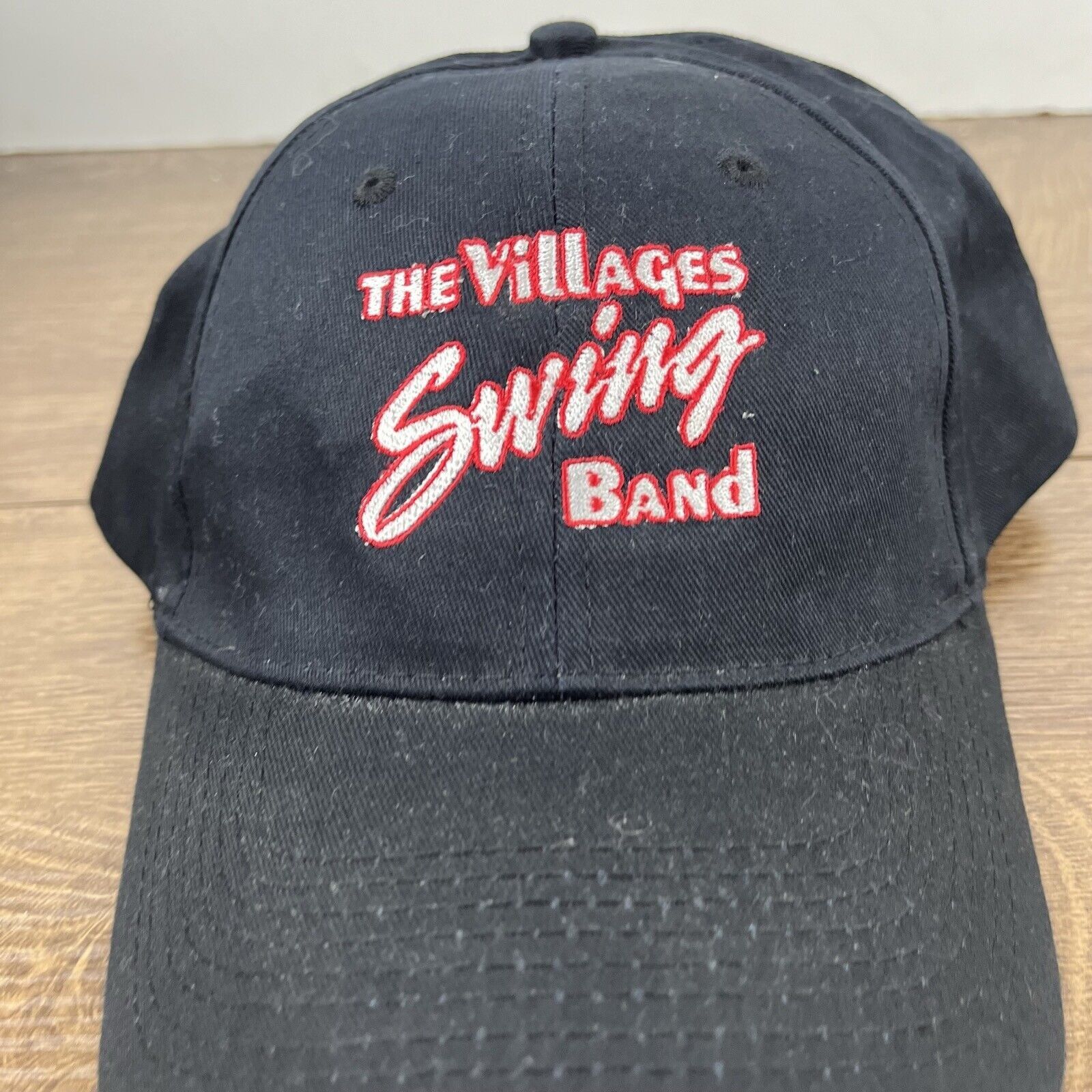 Other The Villages Swing Band Hat Black Cap Adjustable Hat Black A Size ONE SIZE - 7 Thumbnail