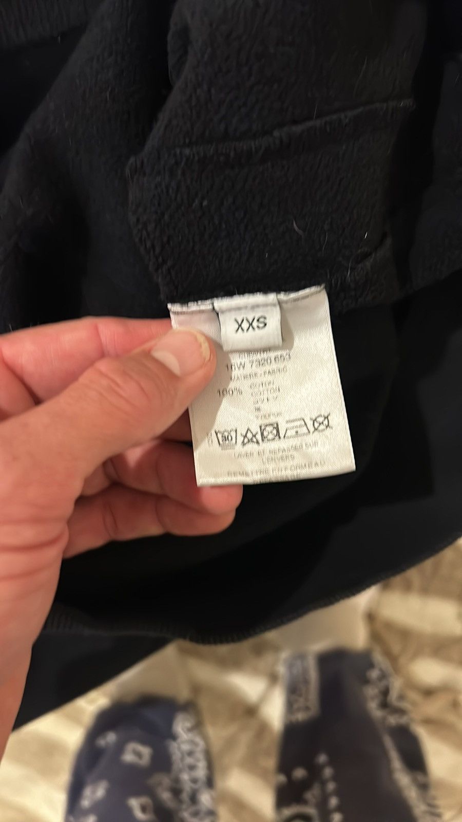 Givenchy Oversized Distressed Metal Crewneck