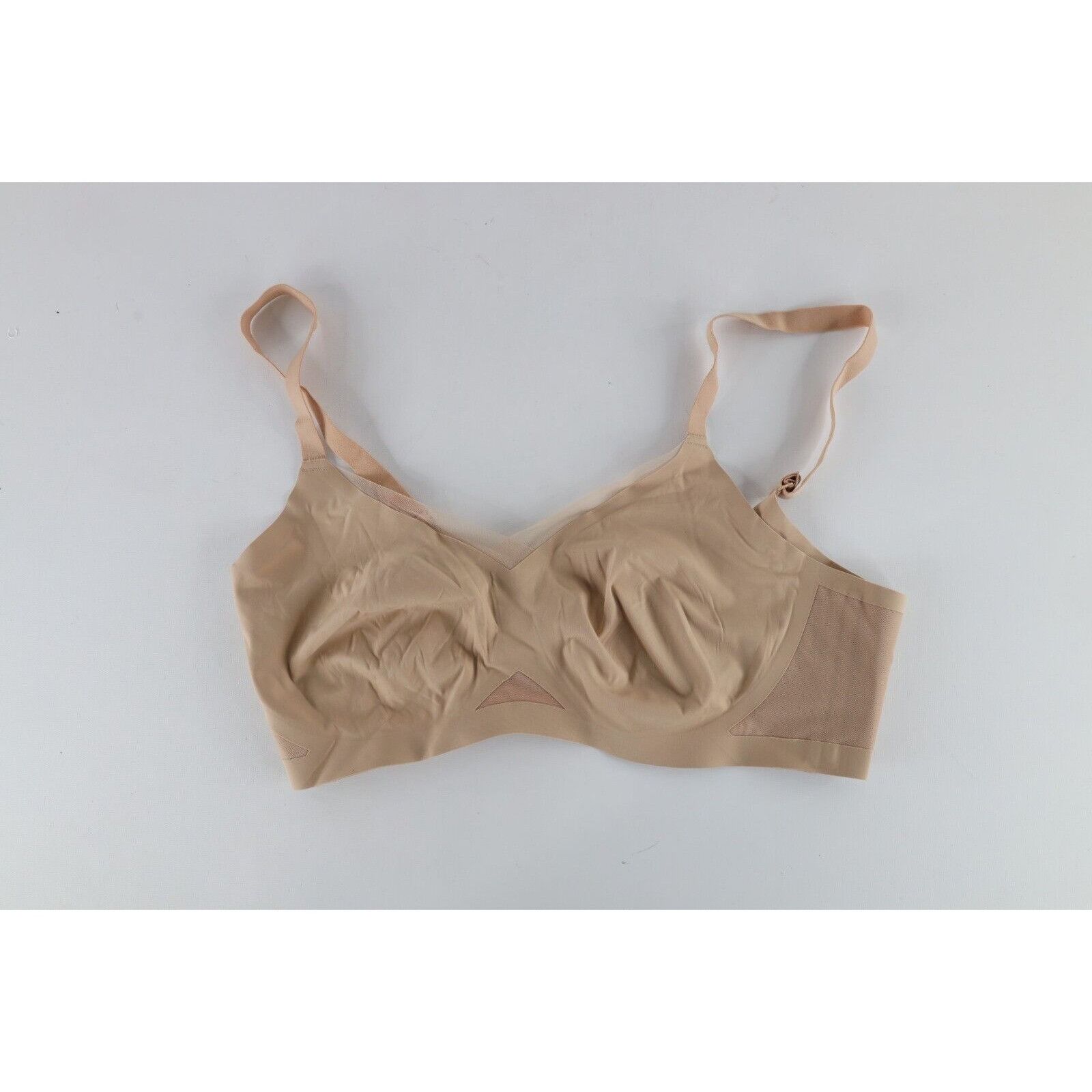 Vintage New Honeylove Crossover Wire Free Shapewear Bra Nude Beige Size ONE SIZE - 1 Thumbnail