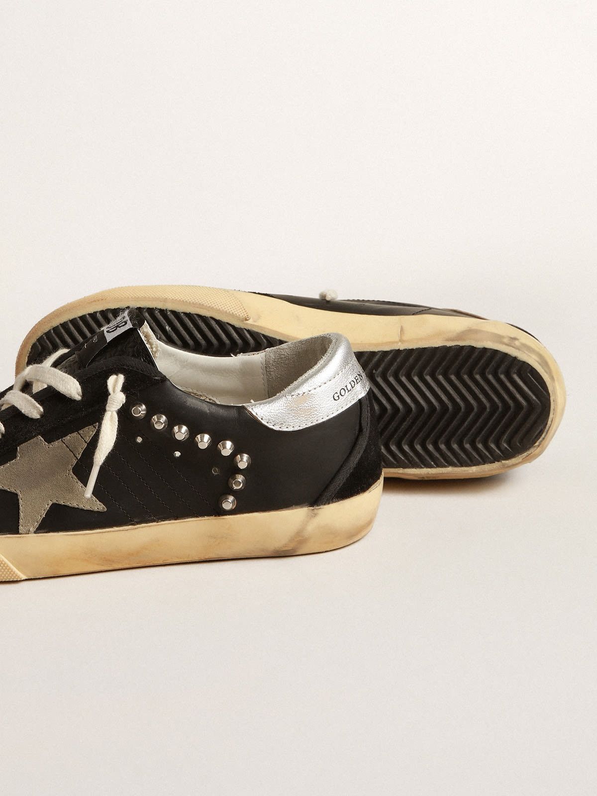 Golden Goose o1w1db10425 Super-Star Low-Top Sneakers in Multicolor Size US 8 / EU 41 - 3 Thumbnail
