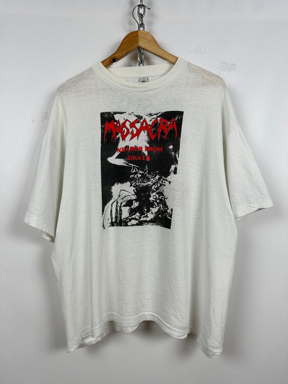 Band Tees Vintage Massacra Nearer From Death Metal Band T-Shirt Size US XXL / EU 58 / 5 - 1 Thumbnail
