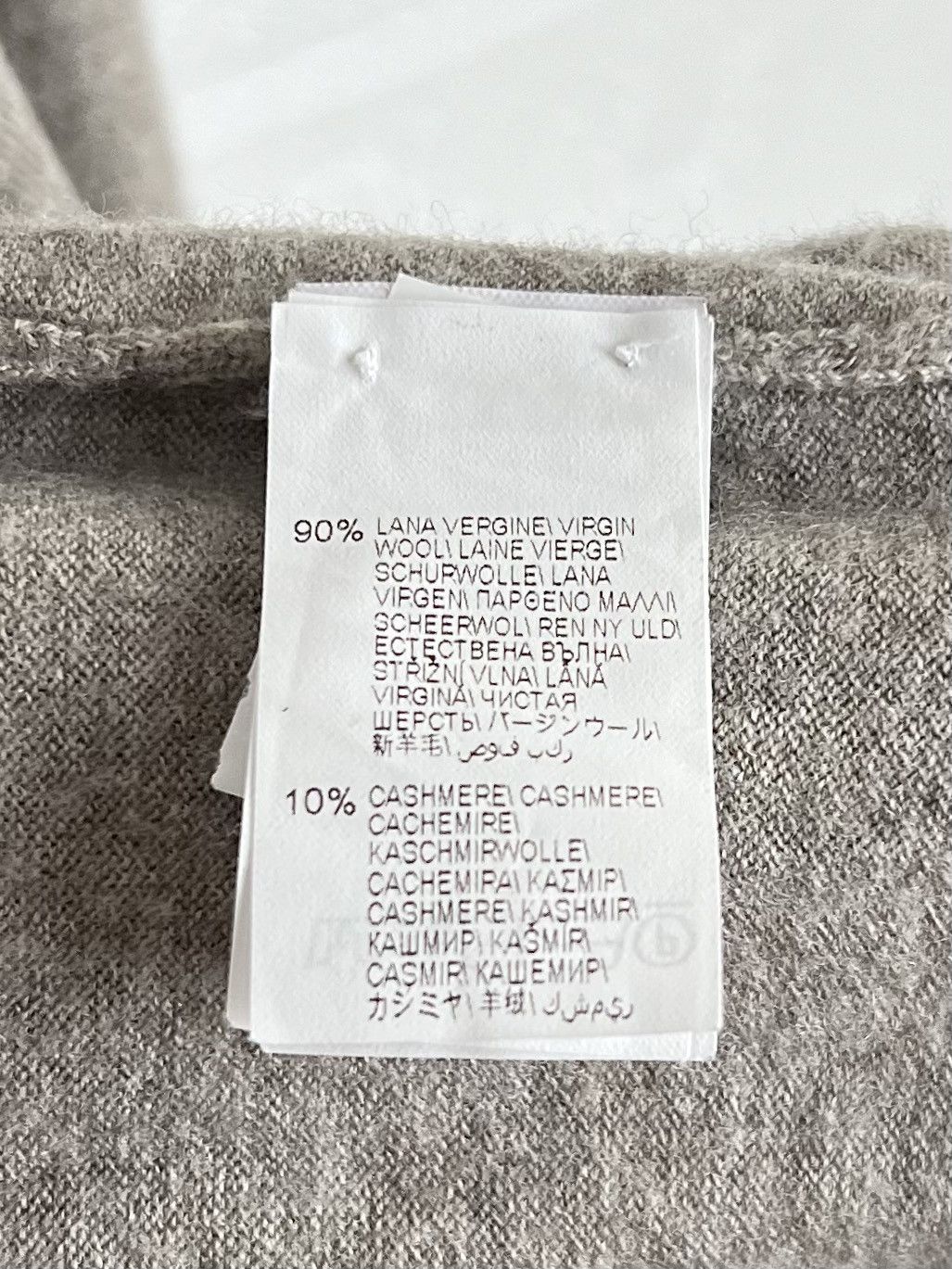 Brunello Cucinelli BRUNELLO CUCINELLI Sweater Turtleneck Cashmere/Wool Virgin Size US L / EU 52-54 / 3 - 9 Thumbnail