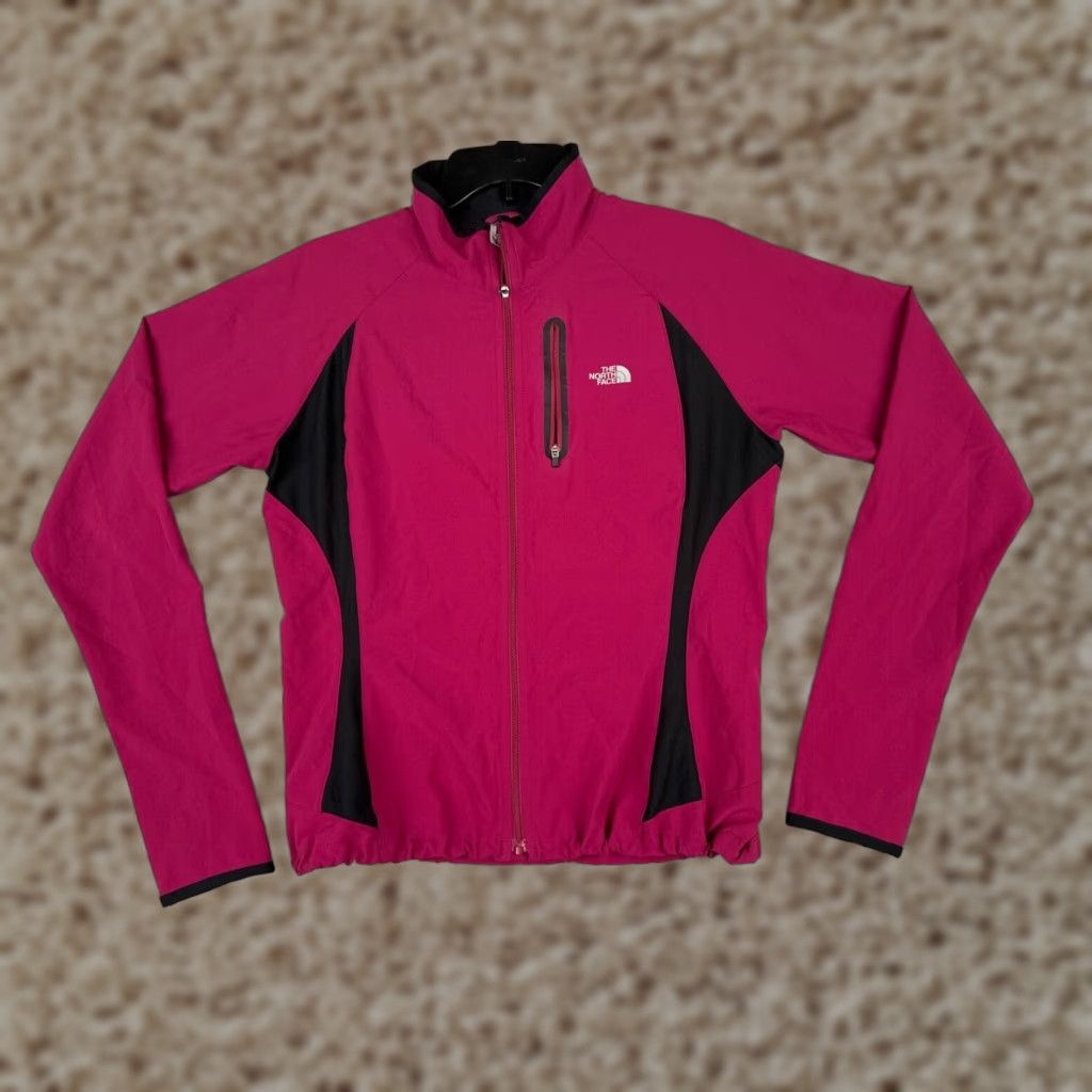 The North Face The North Face Jacket Women Medium Pink Full Zip TNF Apex 100% Polyester Pockets Size M / US 6-8 / IT 42-44 - 1 Thumbnail