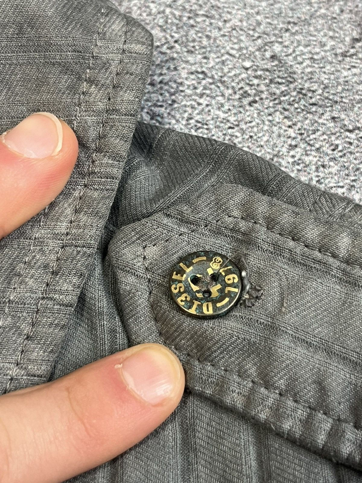 Diesel RARE Vintage 90s Archive Diesel Sample Denim Jacket Size M / US 6-8 / IT 42-44 - 4 Thumbnail