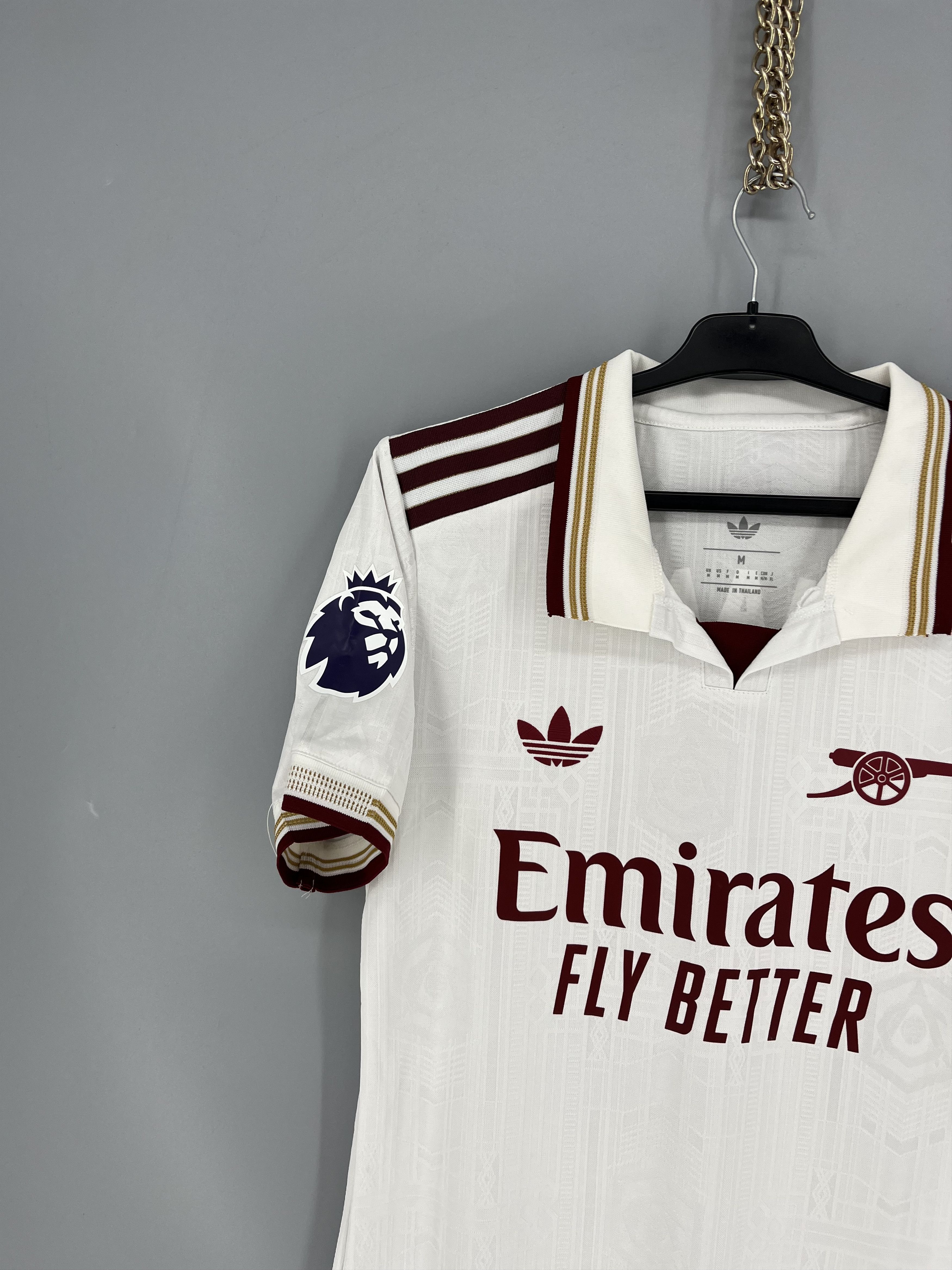 Adidas Arsenal 23/24 Away Jersey Saliba #6 Adidas Premier League Size US M / EU 48-50 / 2 - 4 Thumbnail