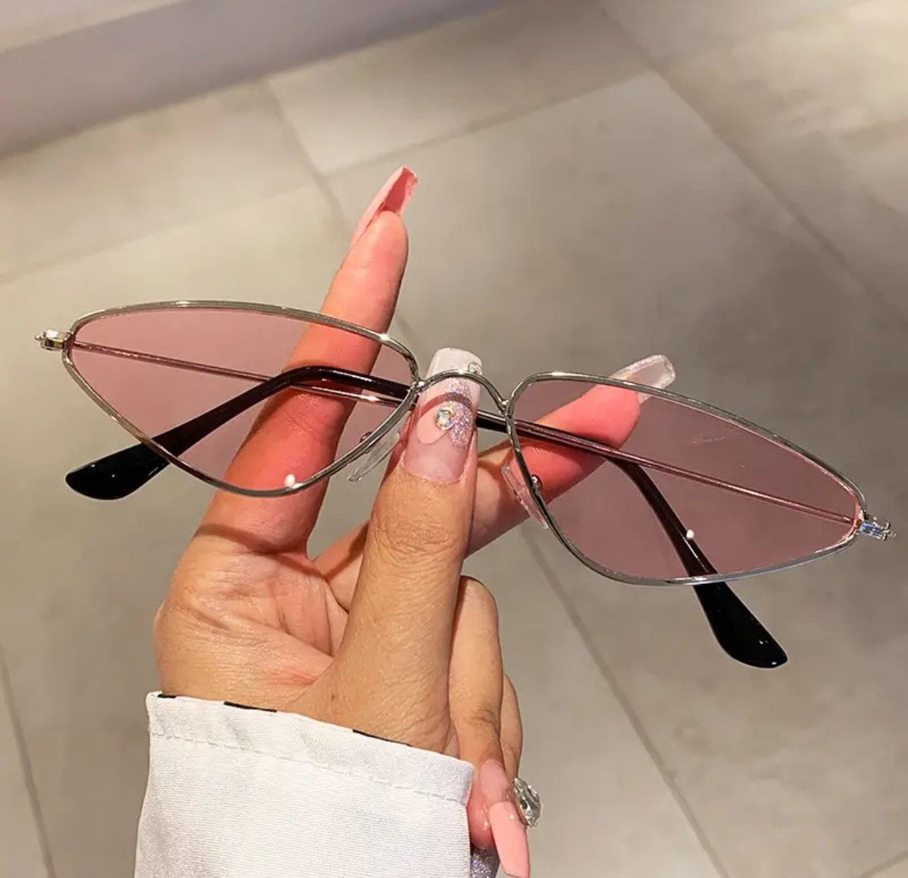 Designer × Vintage Retro punk sunglasses Size ONE SIZE - 1 Thumbnail