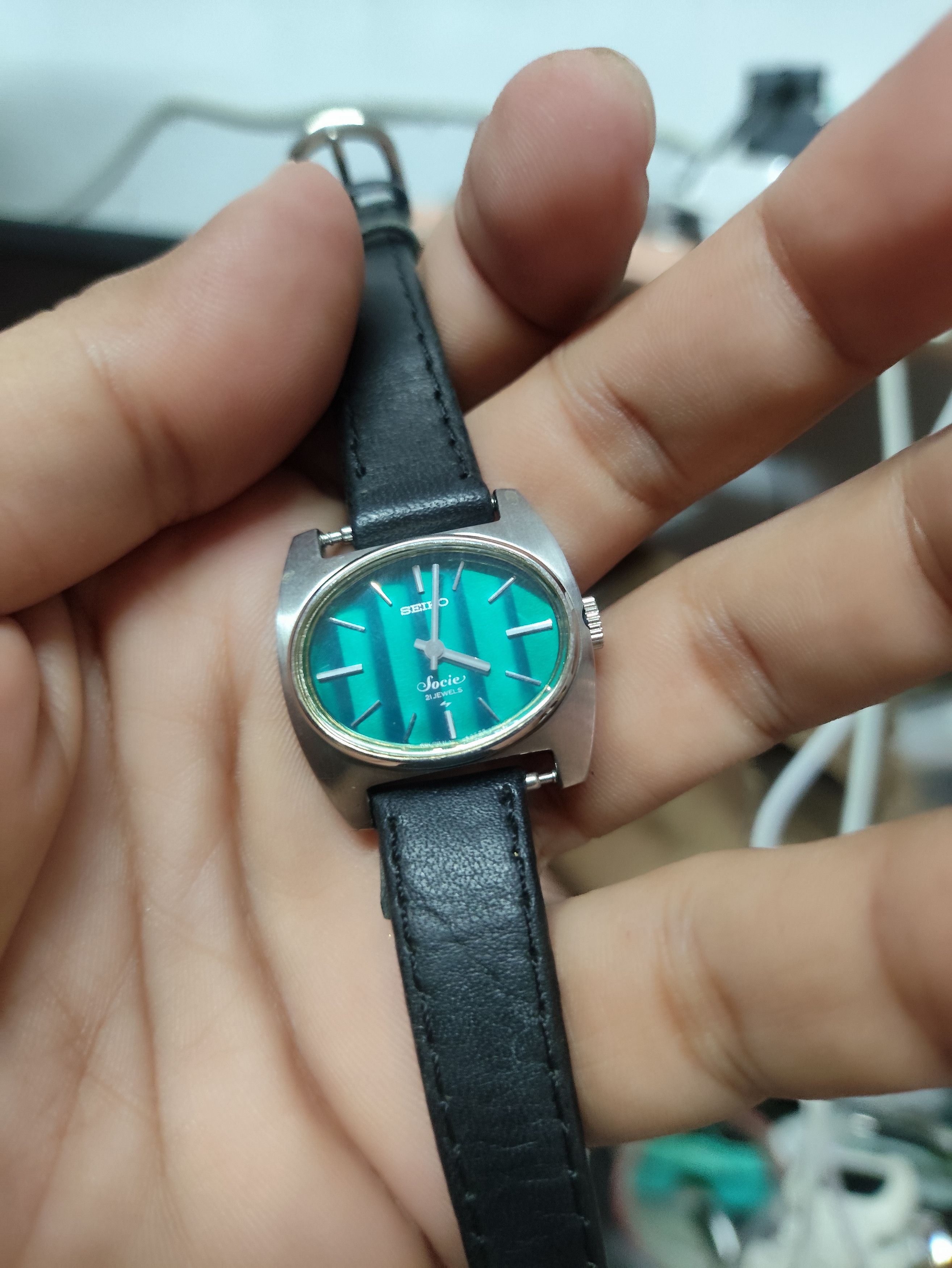 Japanese Brand VINTAGE SEIKO WINDING ENGINE LADIES SIZE (JAPAN MADE) Size ONE SIZE - 1 Thumbnail