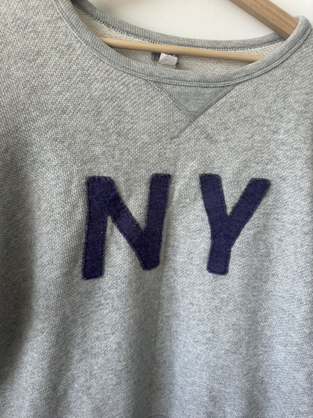 Vintage Vintage N.Y. Crewneck Size US M / EU 48-50 / 2 - 2 Thumbnail
