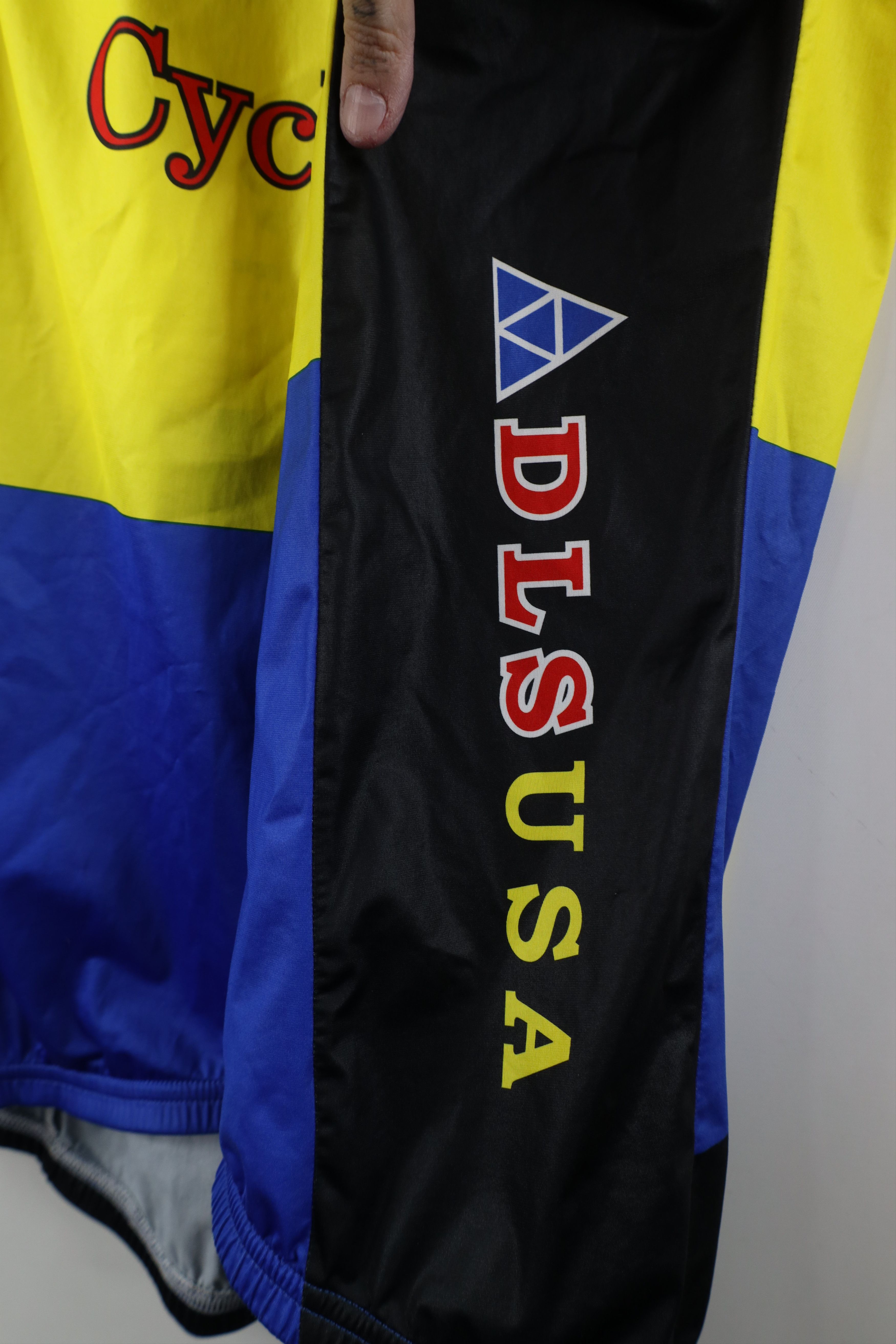 Vintage Squadra Team Division Cycle-Vets Full Zip Cycling Jersey USA Size US XL / EU 56 / 4 - 10 Thumbnail