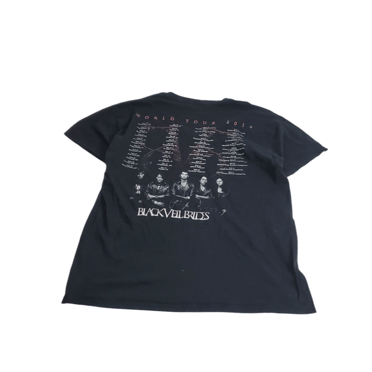 Band Tees × Vintage 2014 Black Veil Brides Tour T-Shirt Size US L / EU 52-54 / 3 - 3 Thumbnail