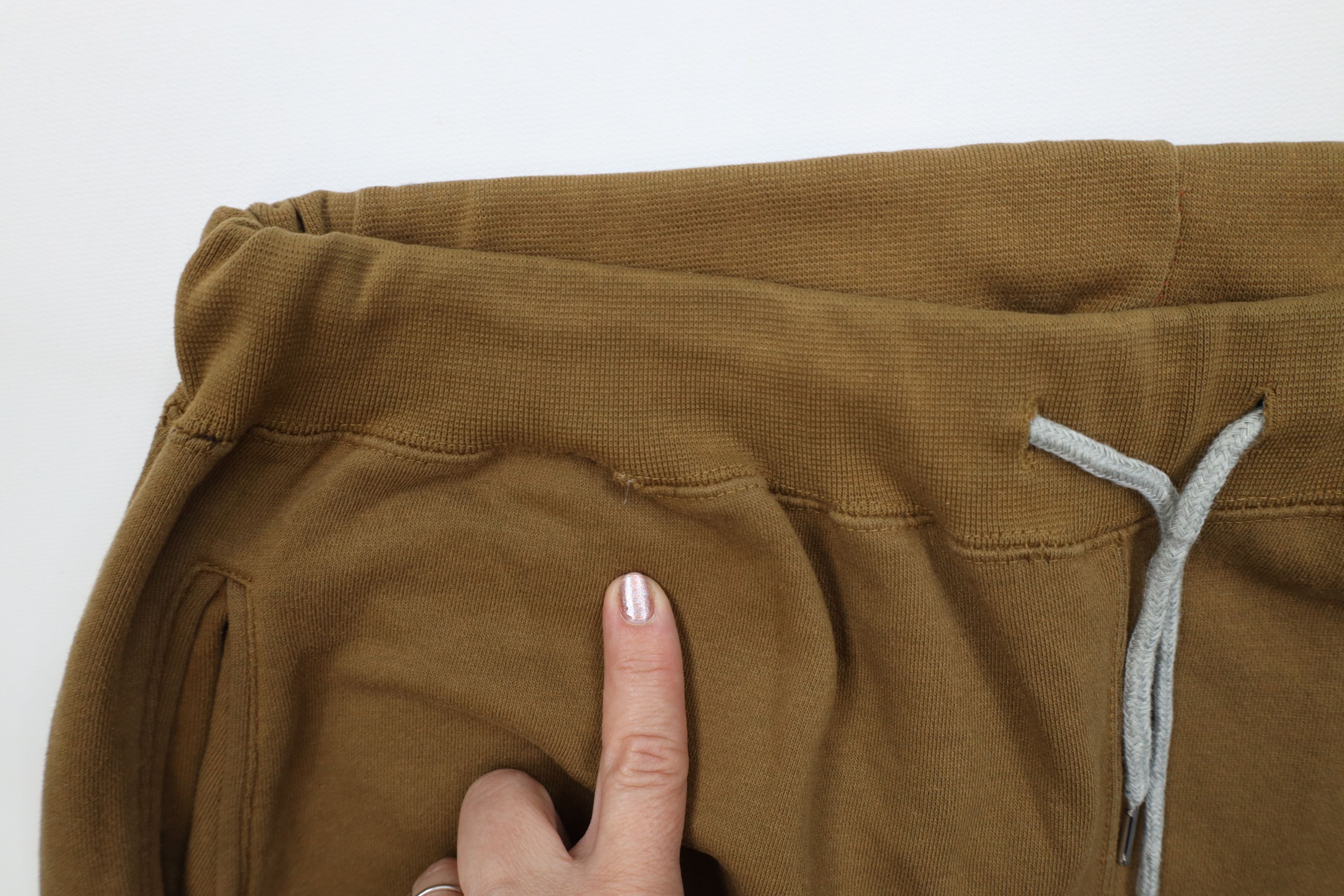 Vintage Vintage 90s Streetwear Blank Sweatpants Joggers Pants Brown Size US 38 / EU 54 - 8 Thumbnail