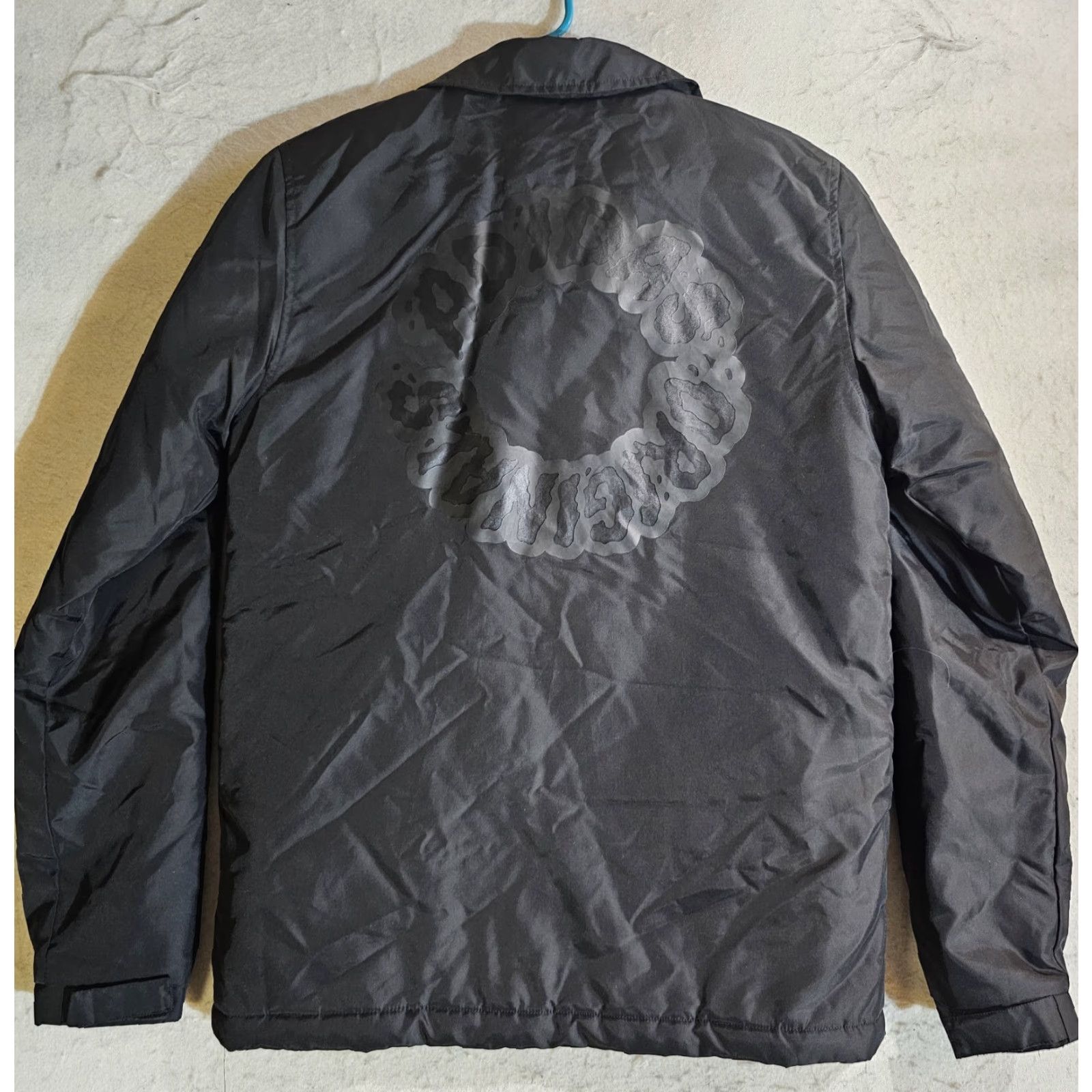 Adidas Adidas Original Graffiti Black Coach Coat 03 Seoul Brand w/ The Three Stripes Sm - Adidas Originals Jacket, Coat, Graffiti, Black, Mens, Size S Size US S / EU 44-46 / 1 - 2 Thumbnail