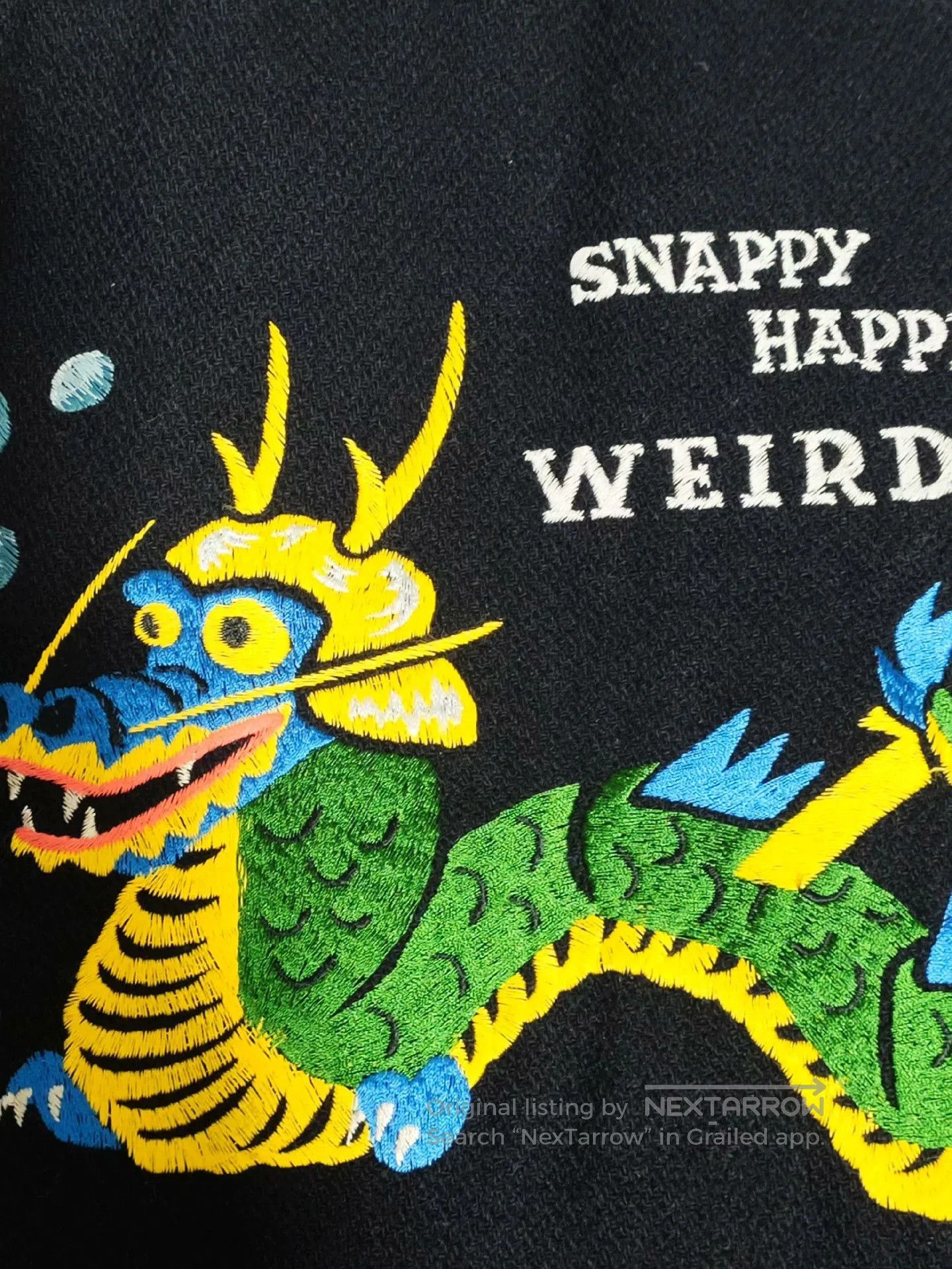 Kaptain Sunshine weirdo Gladhand Embroidered Vintage Wool Shirt. Size US L / EU 52-54 / 3 - 4 Thumbnail