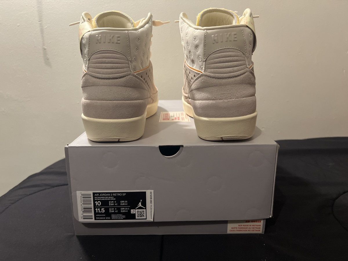 Jordan Brand × Union LA Union LA X Jordan 2 retro SP Rattan Size US 10 / EU 43 - 8 Thumbnail