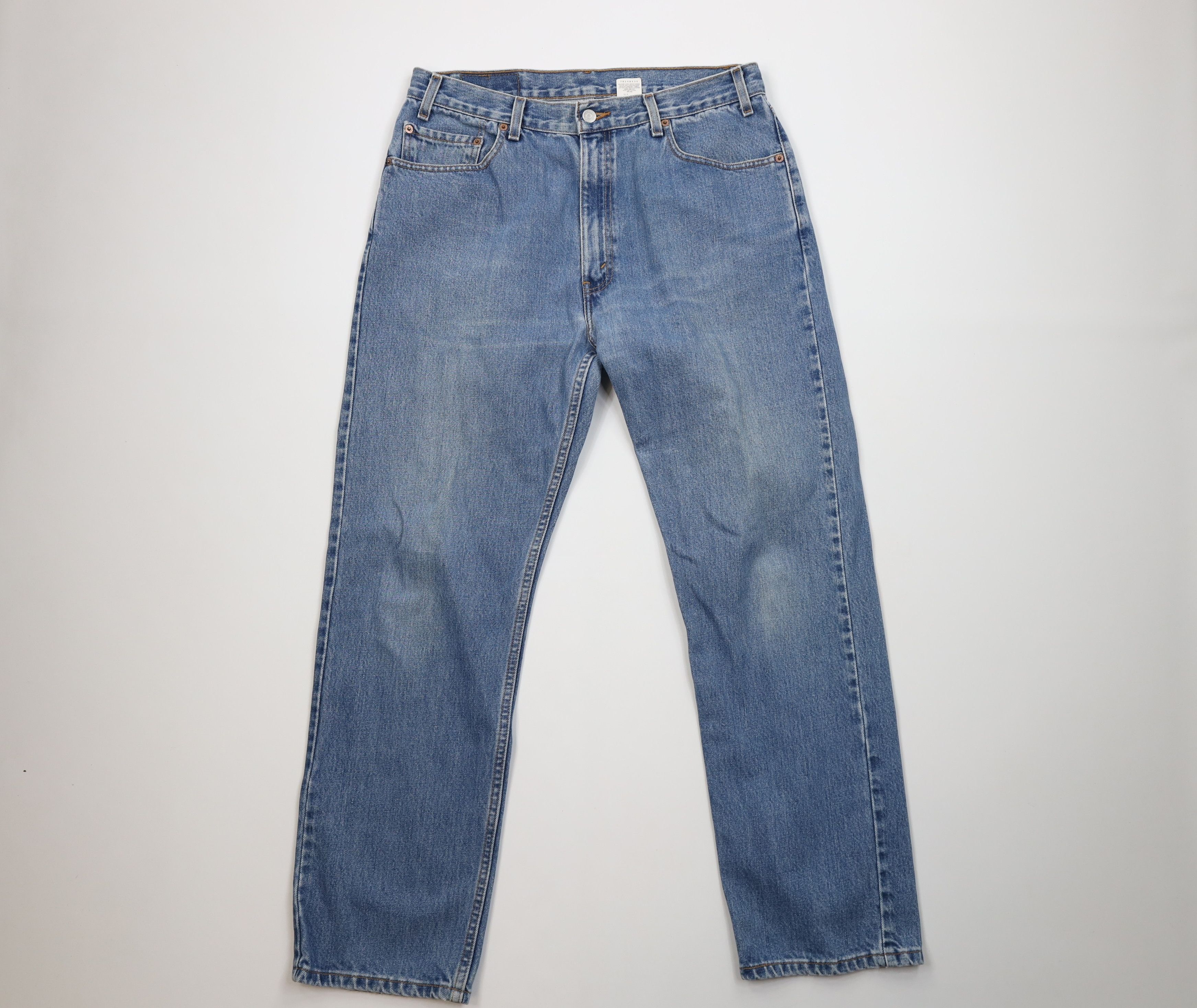 Vintage Y2K 2001 Levis 505 Regular Straight Leg Denim Jeans