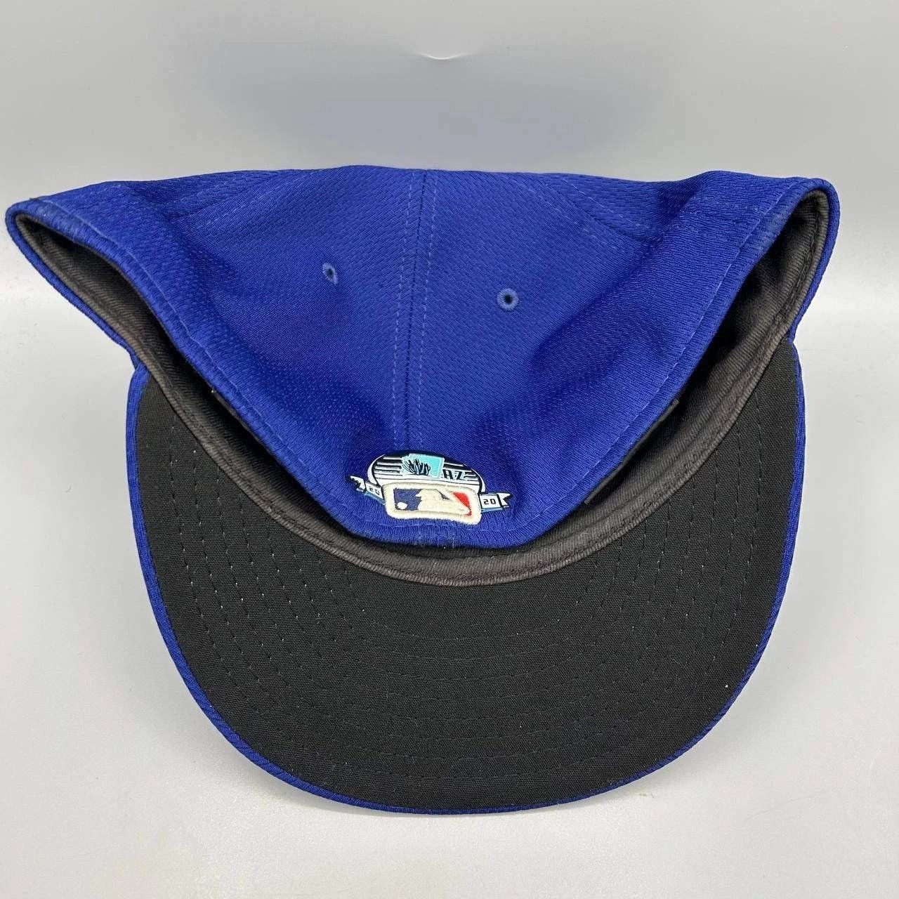 New Era Los Angeles LA Dodgers Hat Men 8 Blue Embroidered Fitted Cap Size ONE SIZE - 8 Thumbnail