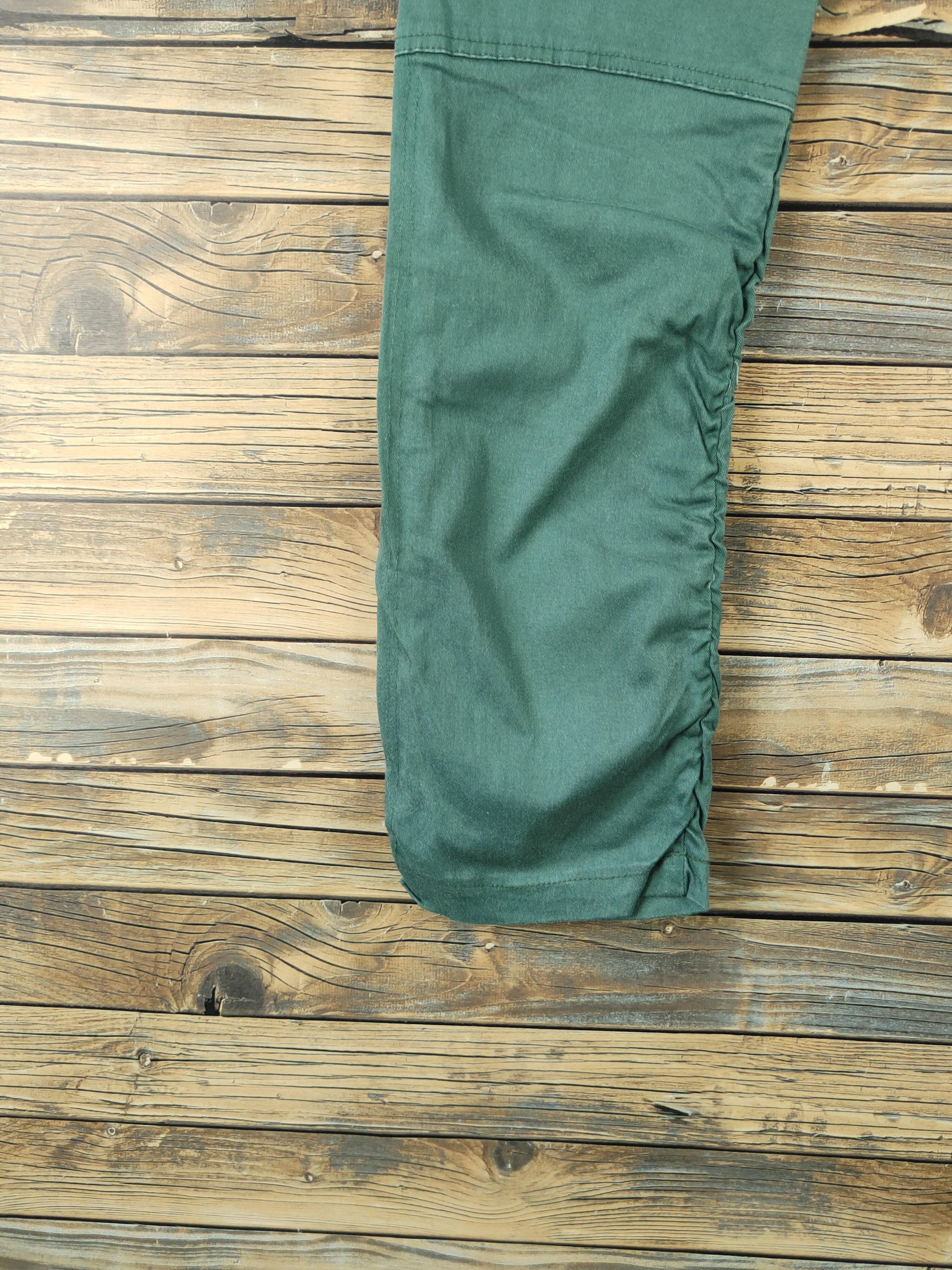 semanticdesign DL Semantic Design Green Multipocket Cargo Pants #2159 Size US 30 / EU 46 - 9 Thumbnail