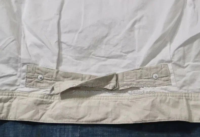 Comme des Garcons CDG Homme Paneled Linen Jacket. Size US L / EU 52-54 / 3 - 6 Thumbnail