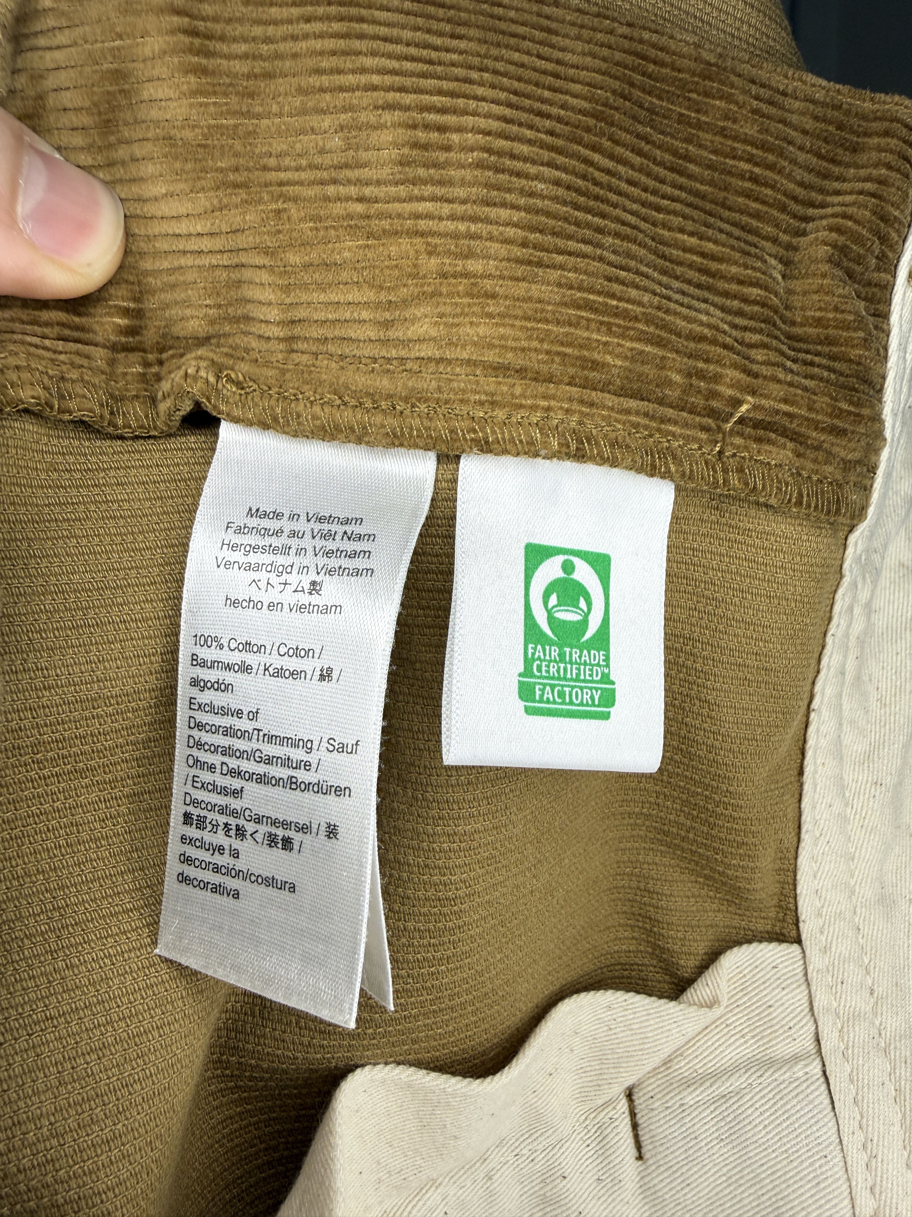 J.Crew Corduroy Carpenter Painter Pants Workwear Utility Vintage Size US 34 / EU 50 - 4 Thumbnail