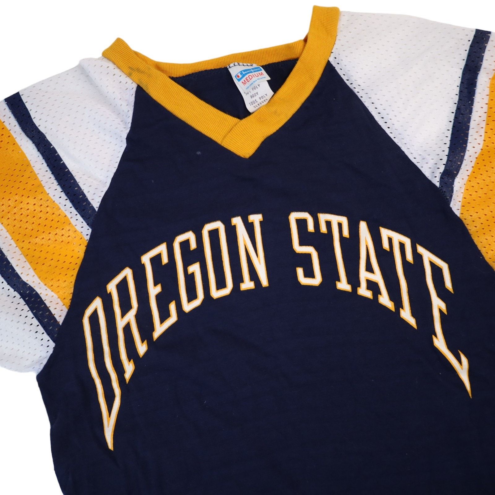 Champion × Vintage Vintage 90s Champion Oregon State Graphic Spellout T Shirt Size US M / EU 48-50 / 2 - 4 Thumbnail