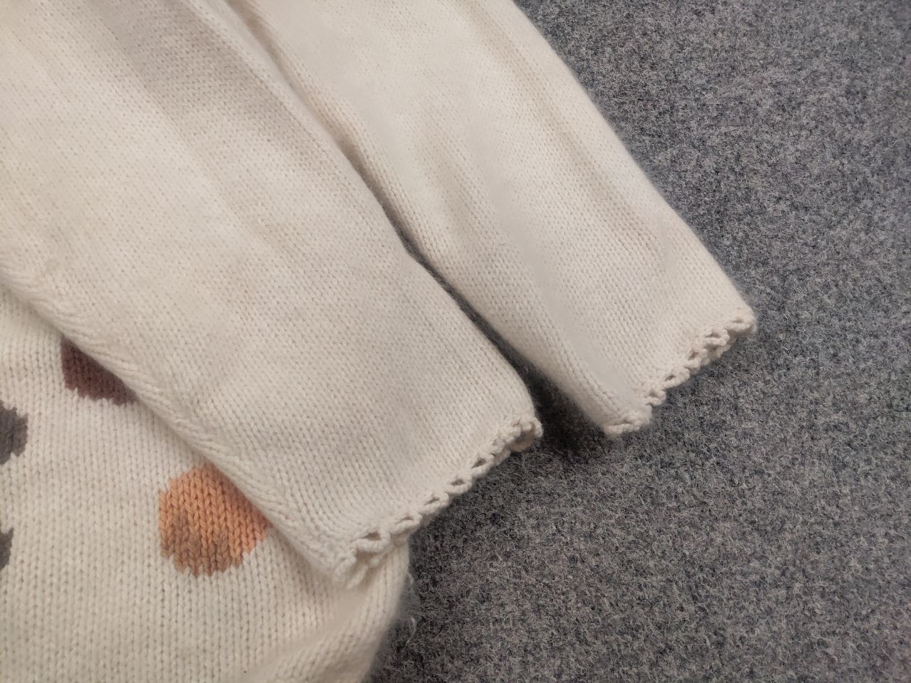 Vintage Umberto Ginocchietti 80's longline knit angora blend sweater Size M / US 6-8 / IT 42-44 - 12 Thumbnail