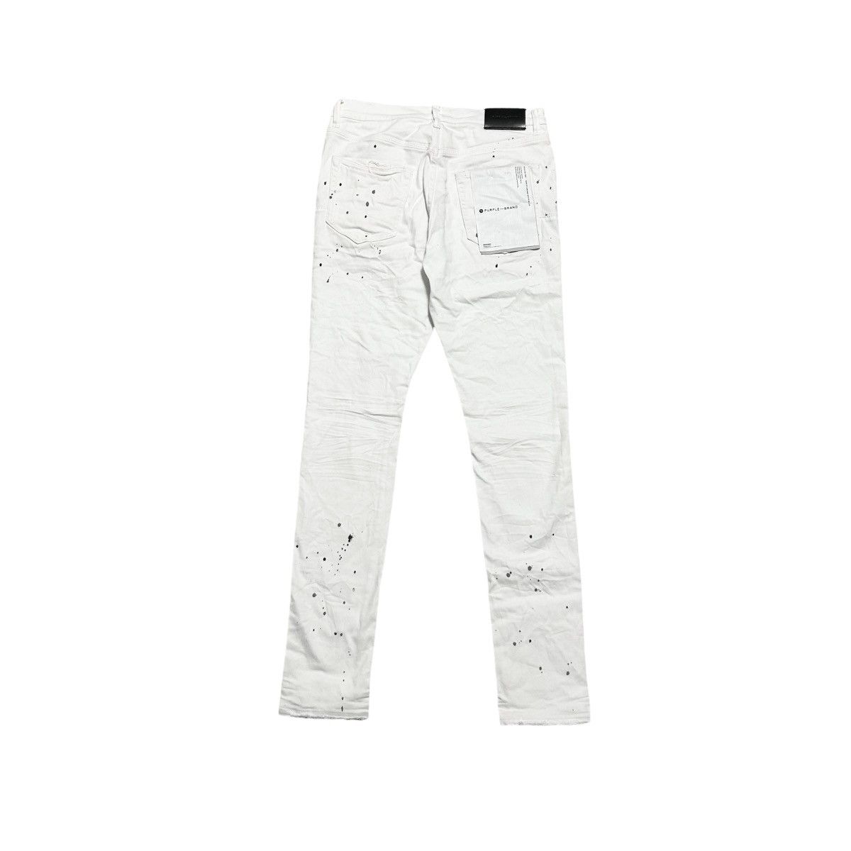 Purple Brand New Purple Paint Splatter Distressed White Denim Size 30 Size US 30 / EU 46 - 2 Thumbnail