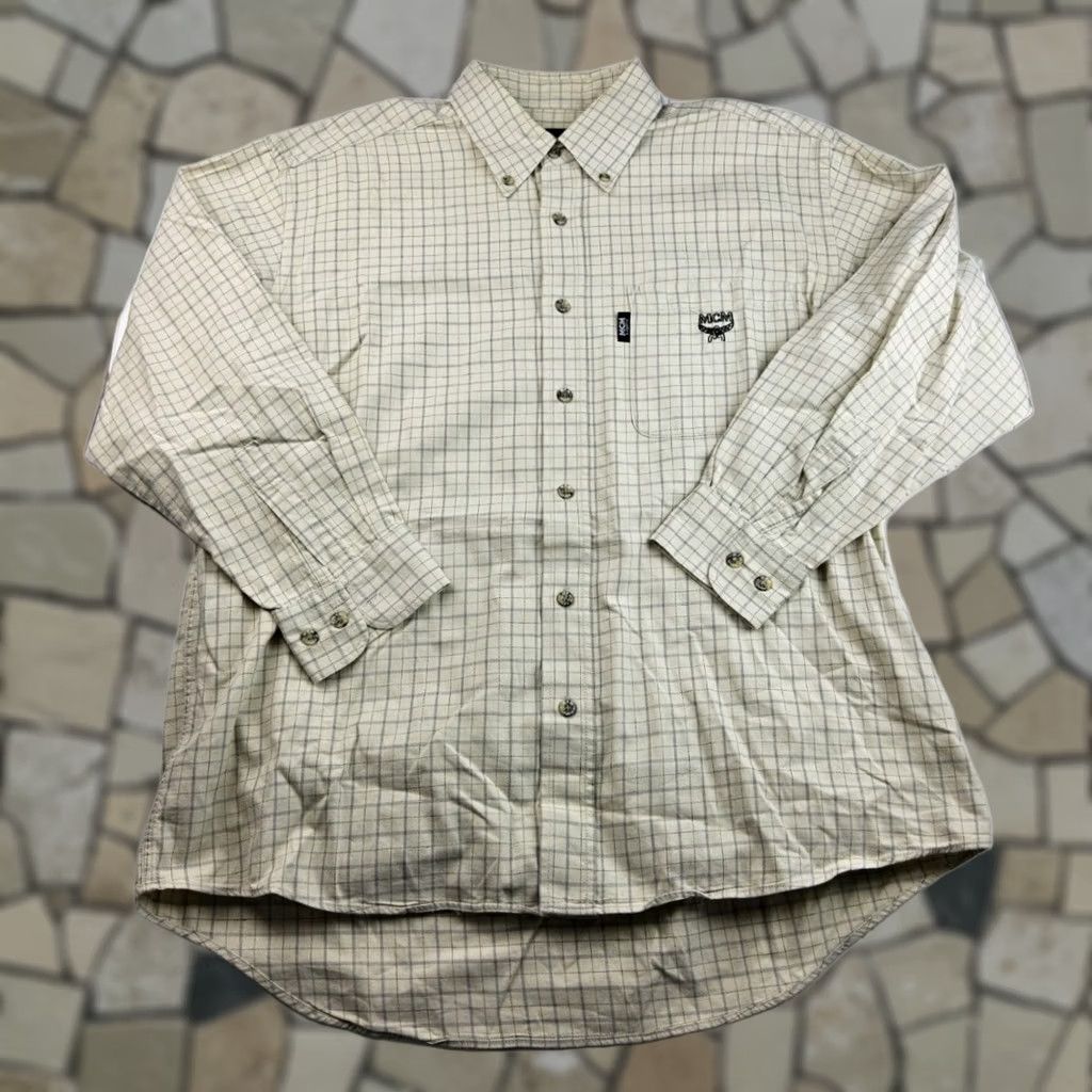 MCM MCM Shirt Men's Long Sleeve Button-Up Size M Multicolor Size US M / EU 48-50 / 2 - 1 Thumbnail