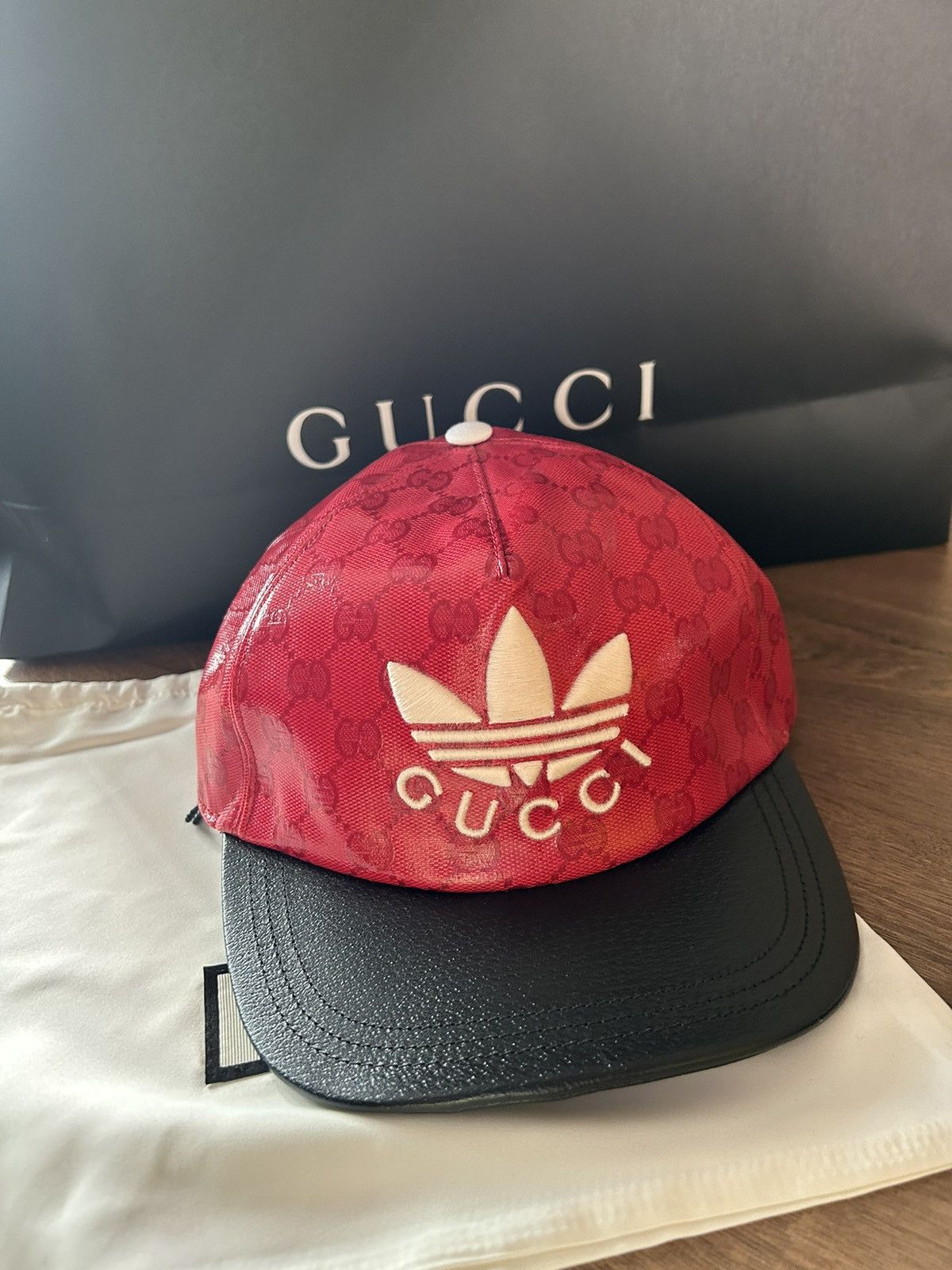 Adidas × Gucci Gucci adidas monogram cap Size ONE SIZE - 1 Thumbnail
