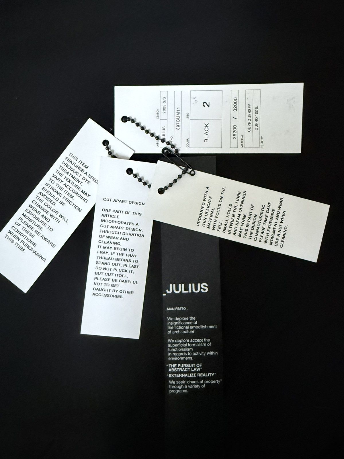 Julius Julius 7 Drape Cupro tank top size 2 Size US M / EU 48-50 / 2 - 10 Thumbnail
