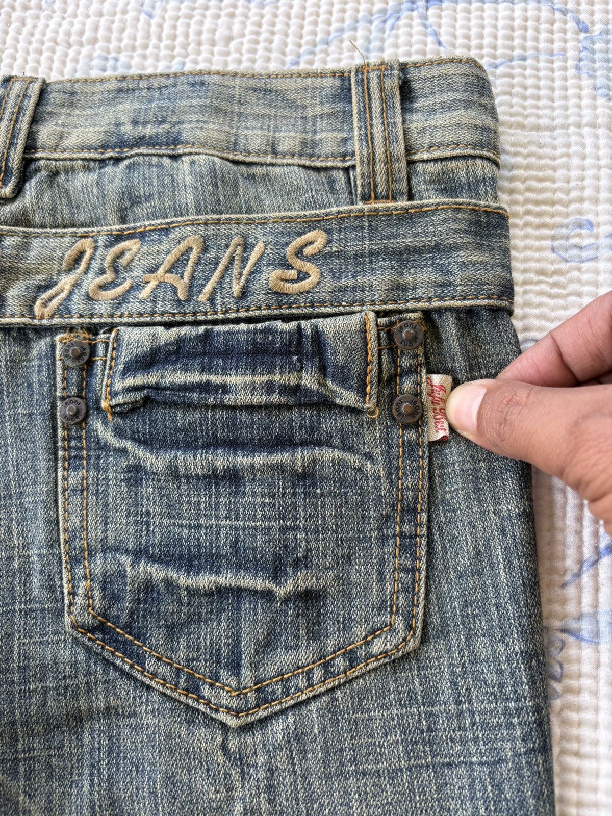Vintage Vintage ZLR Streetwear Jeans Distressed Denim Size US 32 / EU 48 - 14 Thumbnail