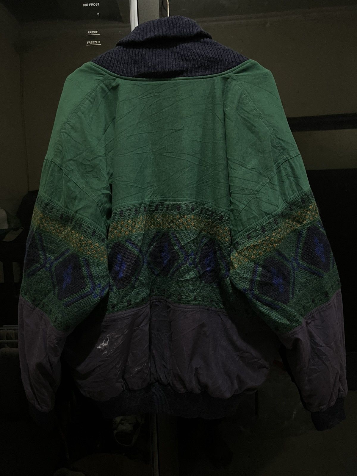 Coogi Vintage Modigliani Italy Uomo Coordwear Cardigan Bomber Size US XL / EU 56 / 4 - 2 Thumbnail