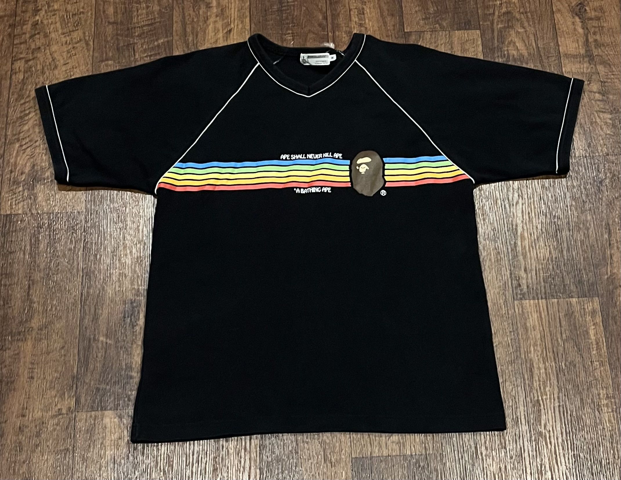 Bape Bape logo tee shirt Size US M / EU 48-50 / 2 - 1 Thumbnail