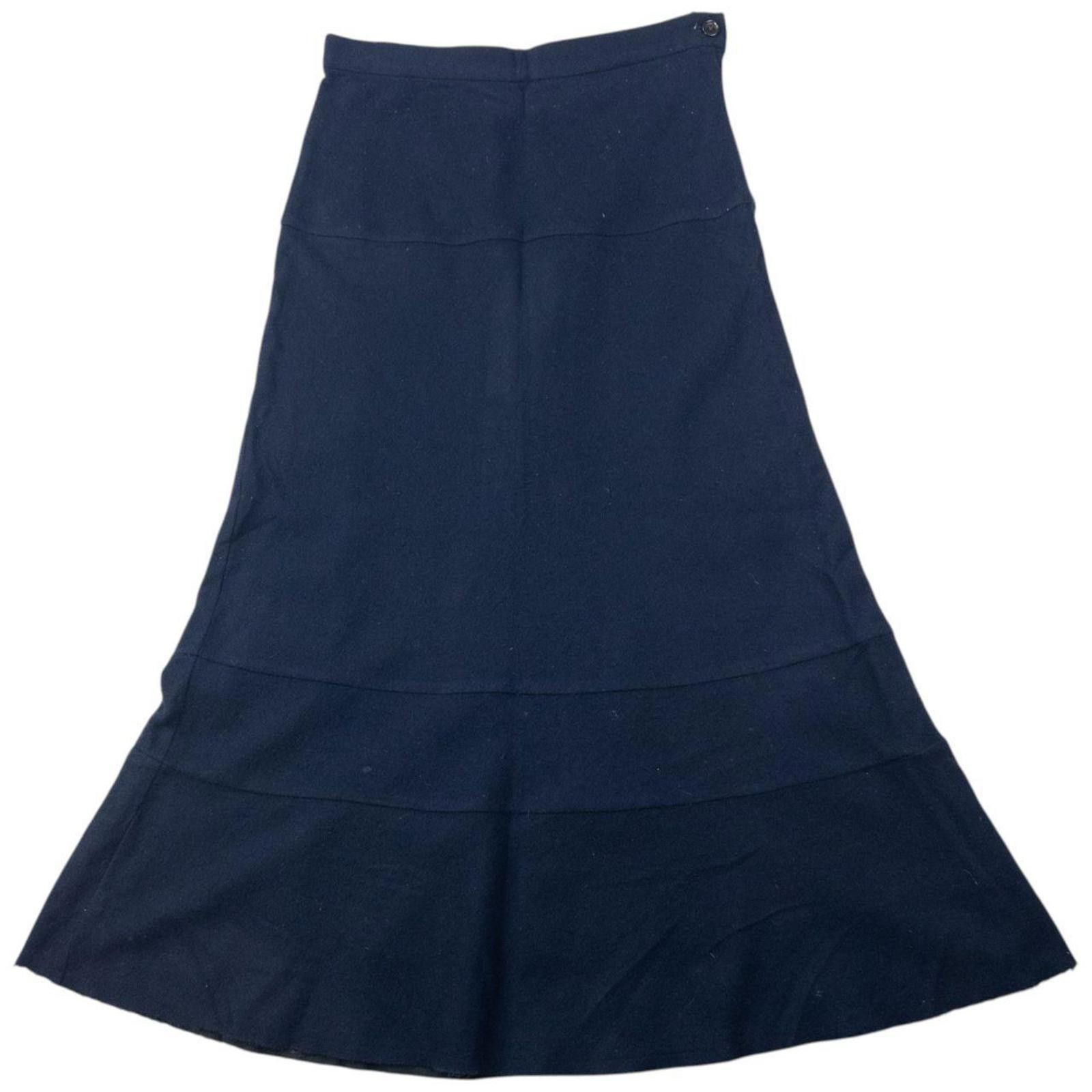 Comme des Garcons Vintage 2002 Comme Des Garçons Tricot Wool Flared Skirt W25 Size 32" / US 10 / IT 46 - 8 Thumbnail