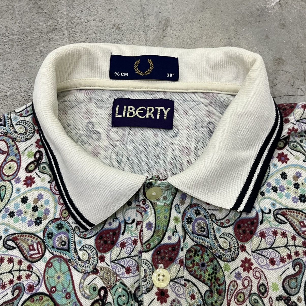 Fred Perry Fred Perry Liberty Of London Blank Canvas Polo Shirt Size US M / EU 48-50 / 2 - 3 Thumbnail