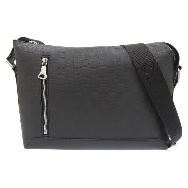 image of Louis Vuitton Damier Infini Discovery Messenger Pm in Black, Women's