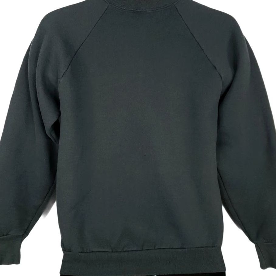 Fruit Of The Loom VINTAGE Freeport Bahamas Polo Club Sweatshirt Mens Size S Black Cotton Blend Crew Neck 90s Made In USA Size US S / EU 44-46 / 1 - 4 Thumbnail